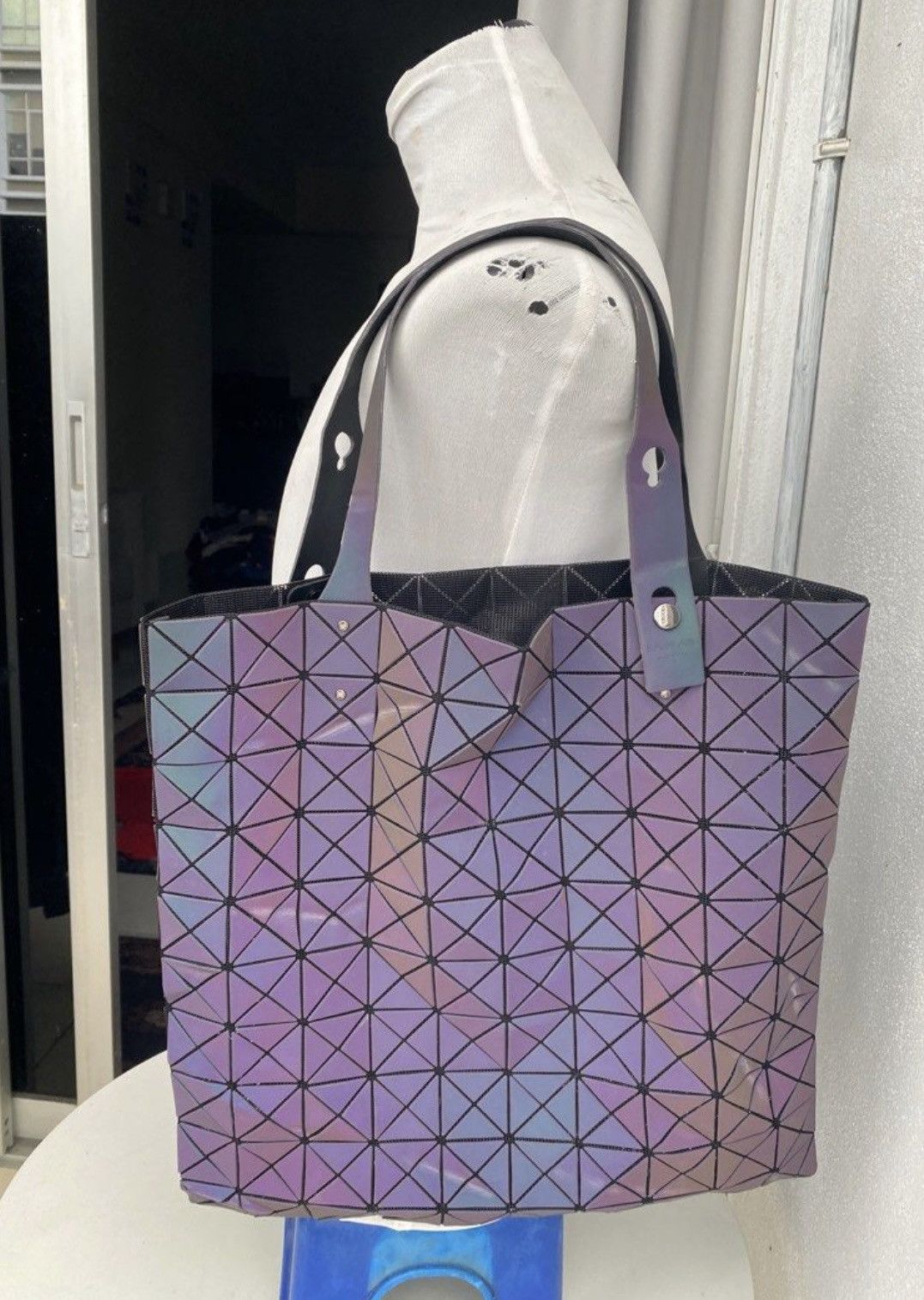Issey Miyake Bao Bao Issey Miyake Prism Tote Large Black Size ONE SIZE - 4 Thumbnail