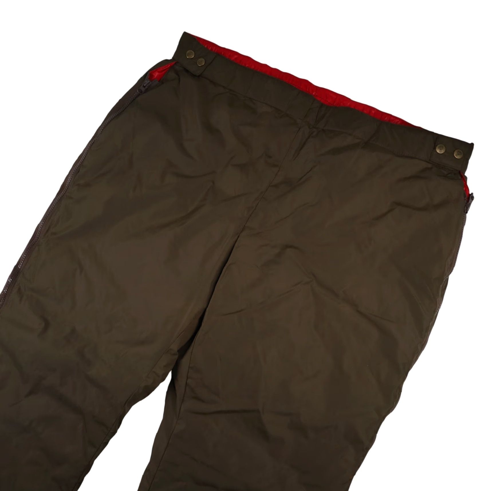 Eddie Bauer VINTAGE Eddie Bauer Goose Down Quilted Sleeping Bag Pants Mens XL Brown Size US 36 / EU 52 - 2 Thumbnail