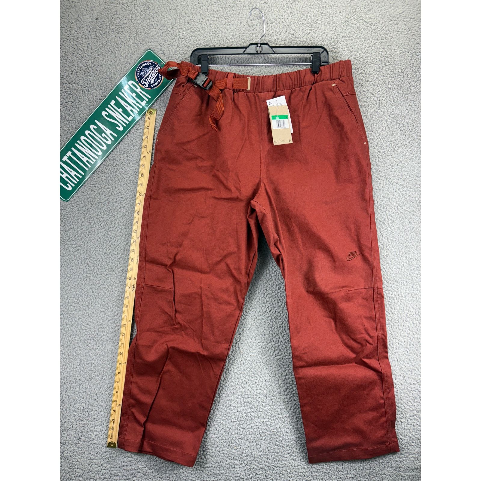 Nike Nike Tech Pack Lined Canvas Chino Pants Mens Extra Large XL Size US 34 / EU 50 - 1 Thumbnail