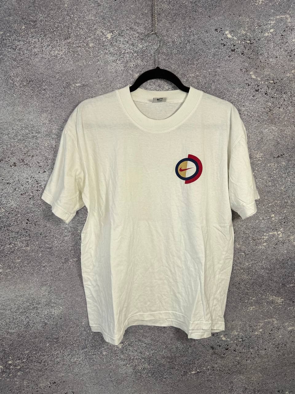 Nike × Vintage Vintage Nike 1997 Soccer Tee Big Logo y2k Medium Size US M / EU 48-50 / 2 - 2 Thumbnail