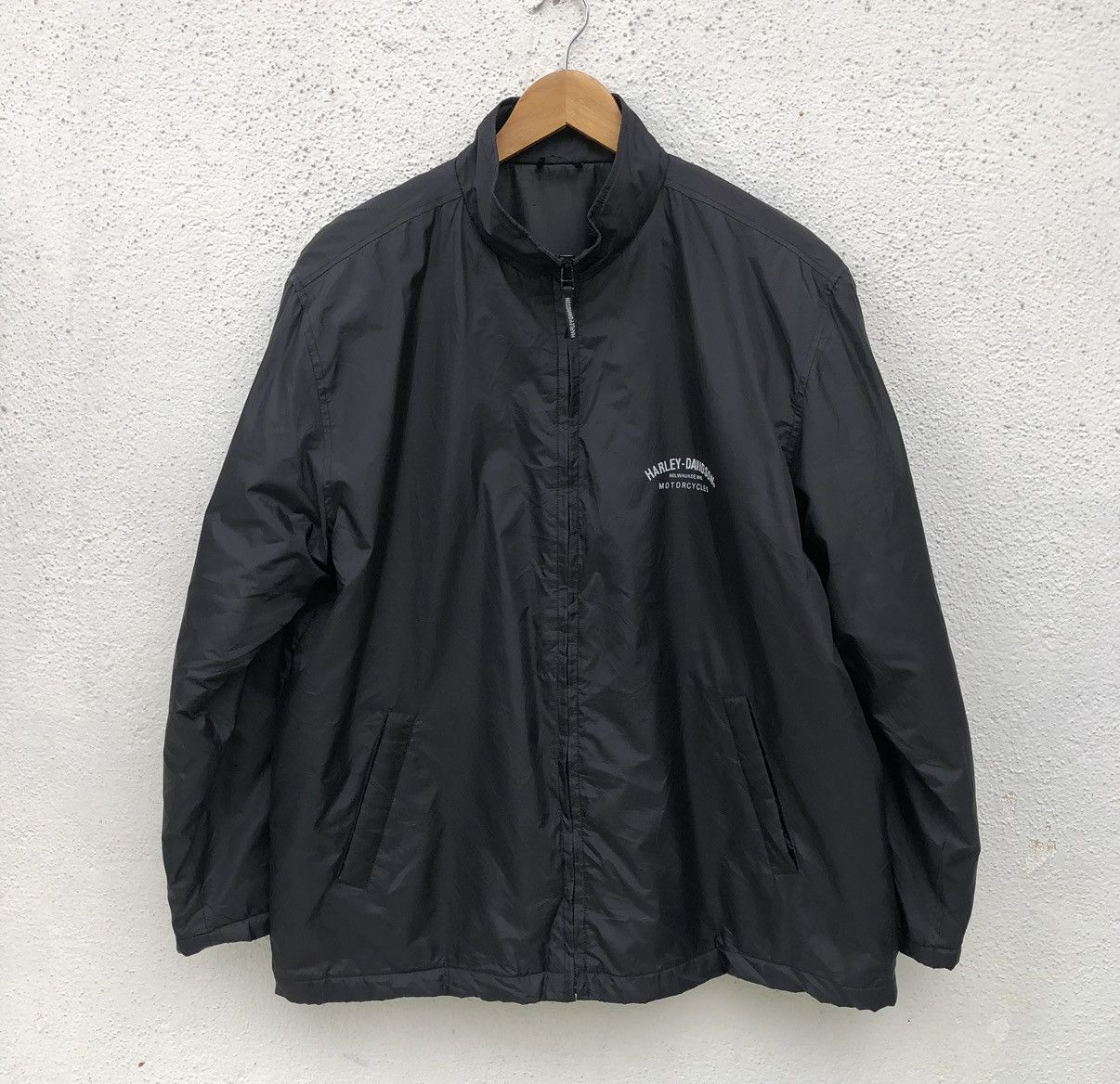 Harley Davidson VTG 1995 Harley Davidson Dragon Graphic windbreaker Jacket Size US M / EU 48-50 / 2 - 10 Thumbnail