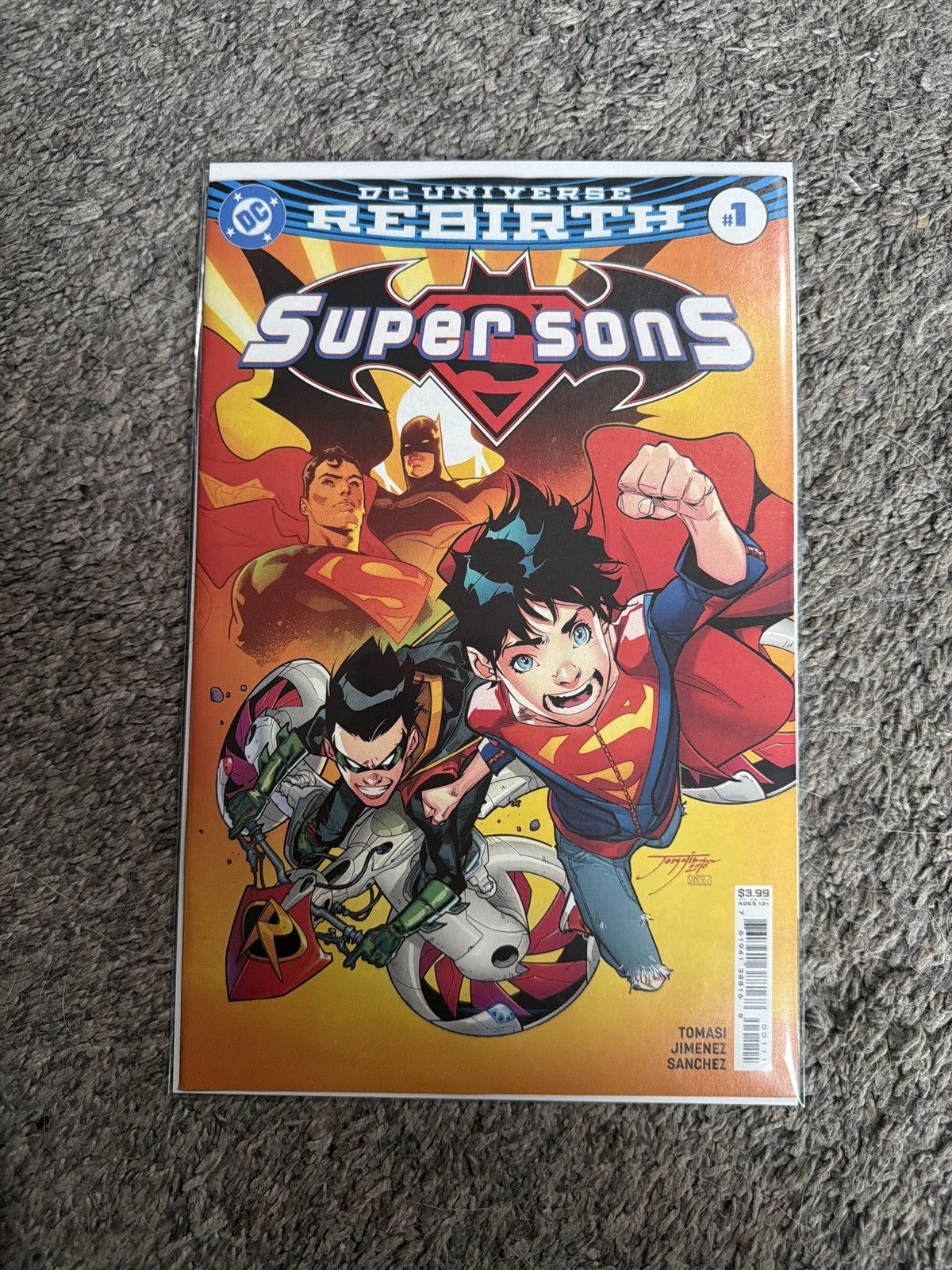 DC Comics 2024 DC Comics Super Sons #1 When I Grow Up… Part One Comic Size ONE SIZE - 1 Thumbnail