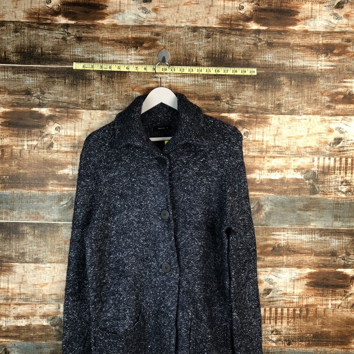Comme Ca Ism Comme Ca Ism Dark Blue long Cardigan Knitwear #A1468 Size US M / EU 48-50 / 2 - 2 Thumbnail