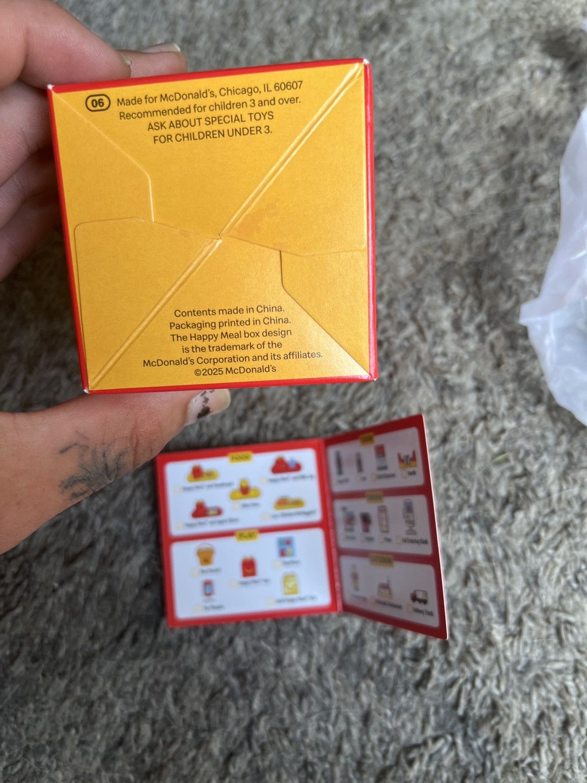 Hypebeast 2025 Lil McDonald’s Happy Meal Drive Thru Miniature Size ONE SIZE - 7 Thumbnail