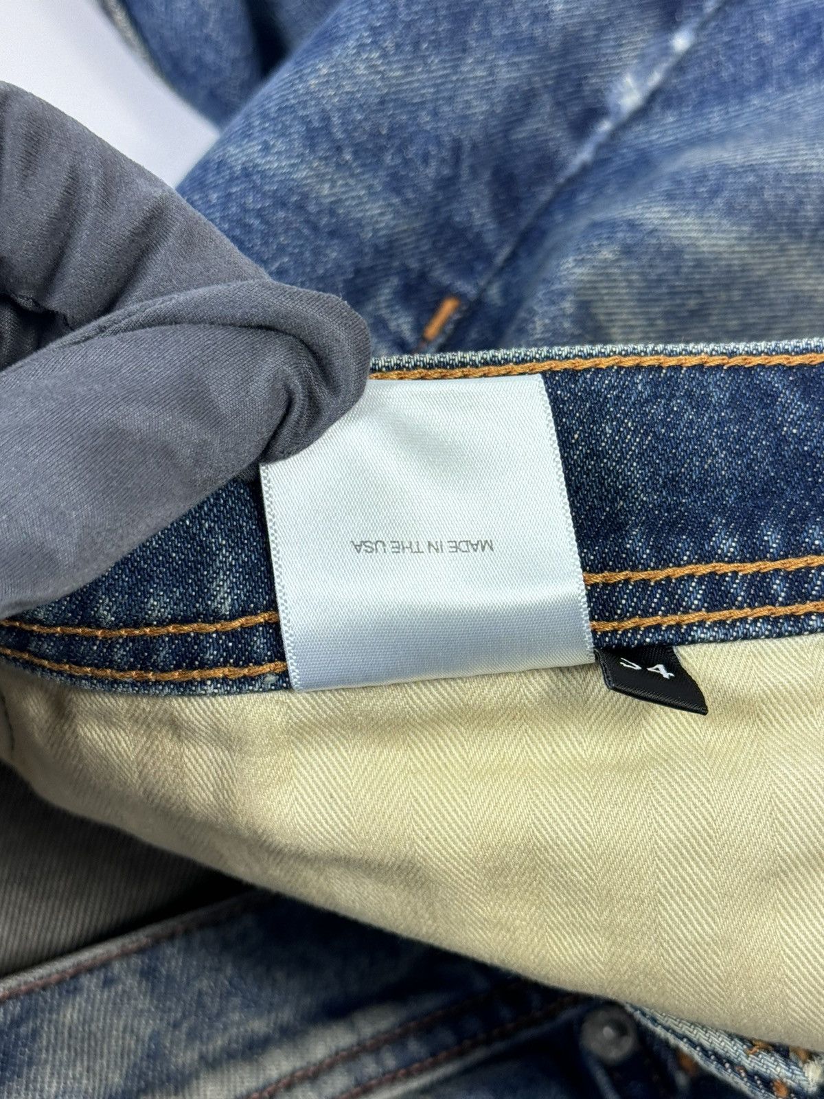 Enfants Riches Deprimes DISTRESSED DENIM JEANS Size US 34 / EU 50 - 8 Thumbnail