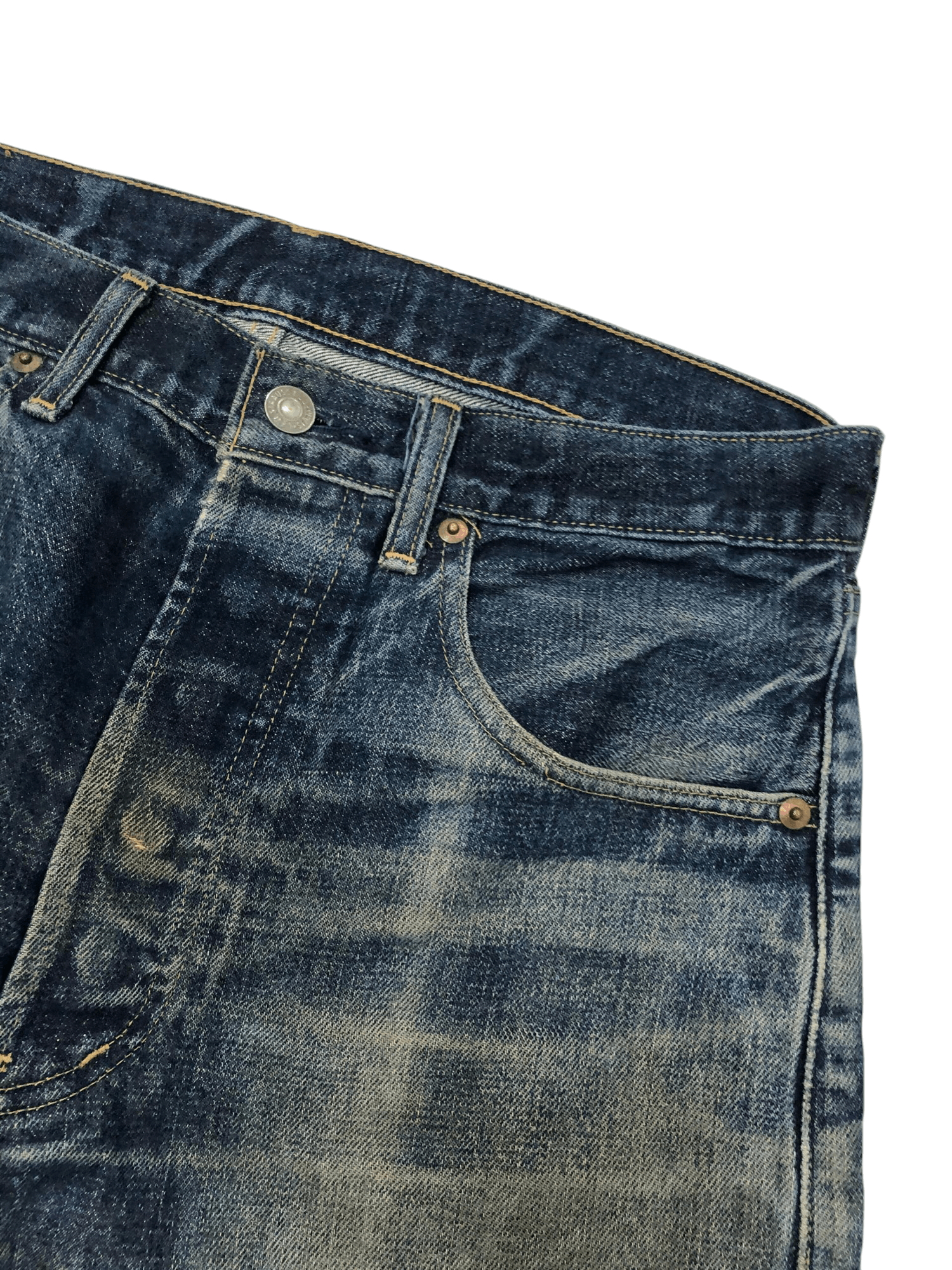 4GSELLER × Levi's Levi's 503 Selvedge denim 5 button distress made in Japan Size US 32 / EU 48 - 4 Thumbnail