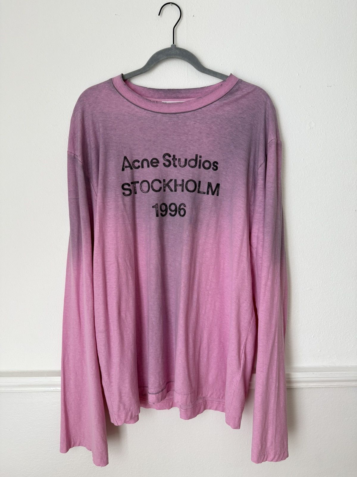 Acne Studios Acne Studios Stockholm 1996 Long sleeve T shirt