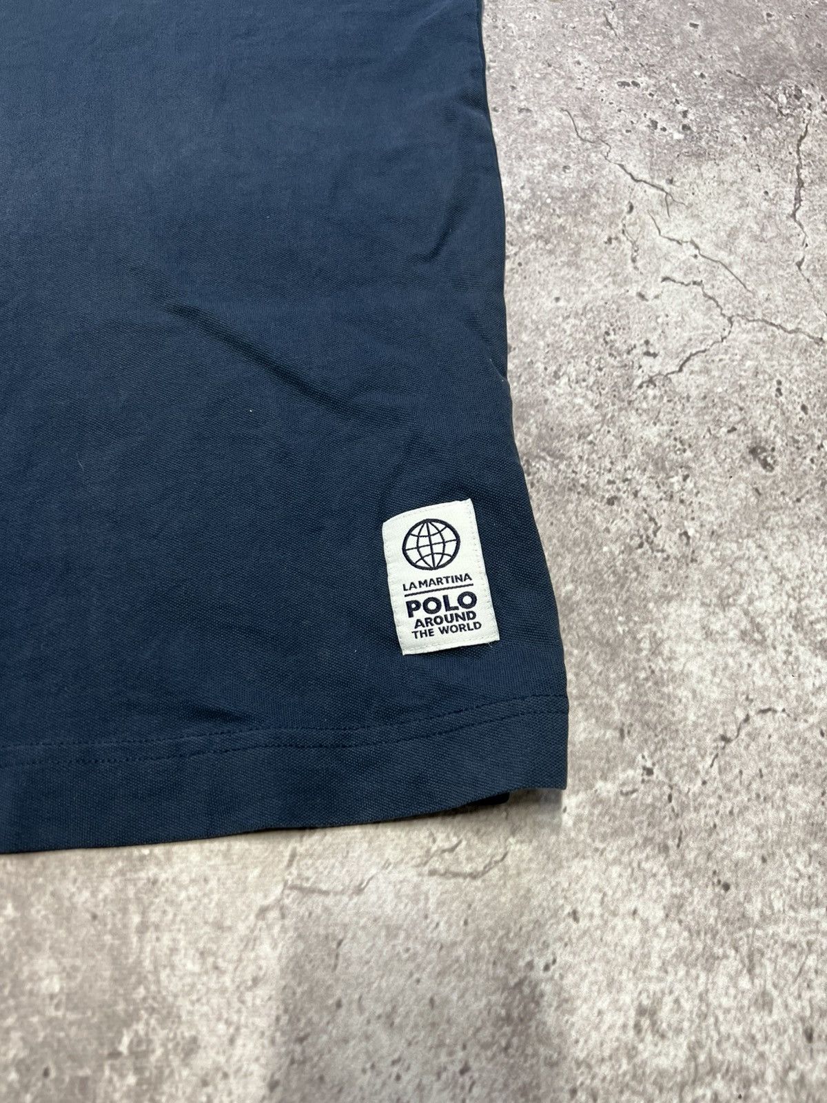 La Martina Vintage La Martina Argentina Big Logo Polo T Shirt Size US L / EU 52-54 / 3 - 3 Thumbnail