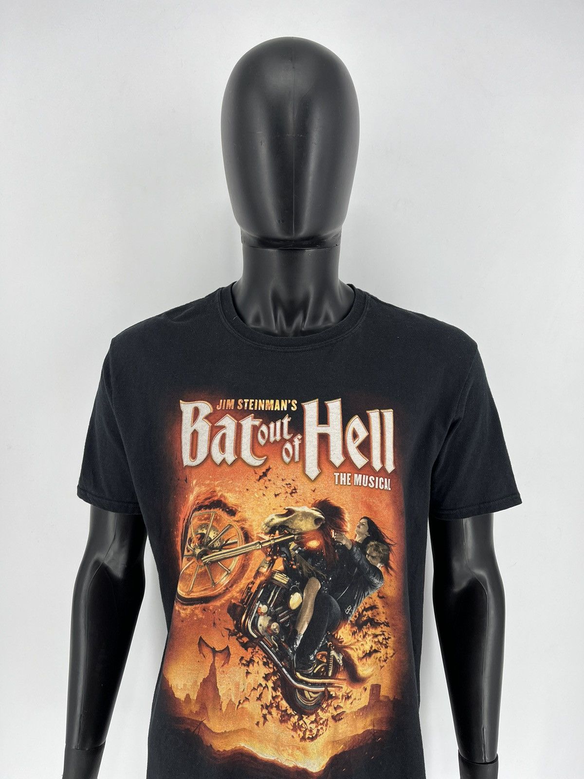 Band Tees Vintage Jim Steinmans Bat Out Of Hell / The Musical / Shirt Size US XL / EU 56 / 4 - 1 Thumbnail