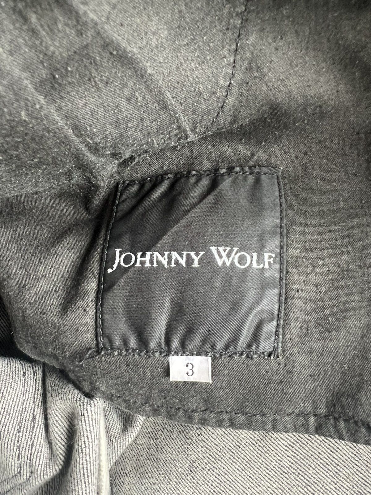 Yasuyuki Ishii Johnny Wolf 🇯🇵 Flare Zipper Hem Beauty Whiskers Stag Jeans Size US 34 / EU 50 - 8 Thumbnail