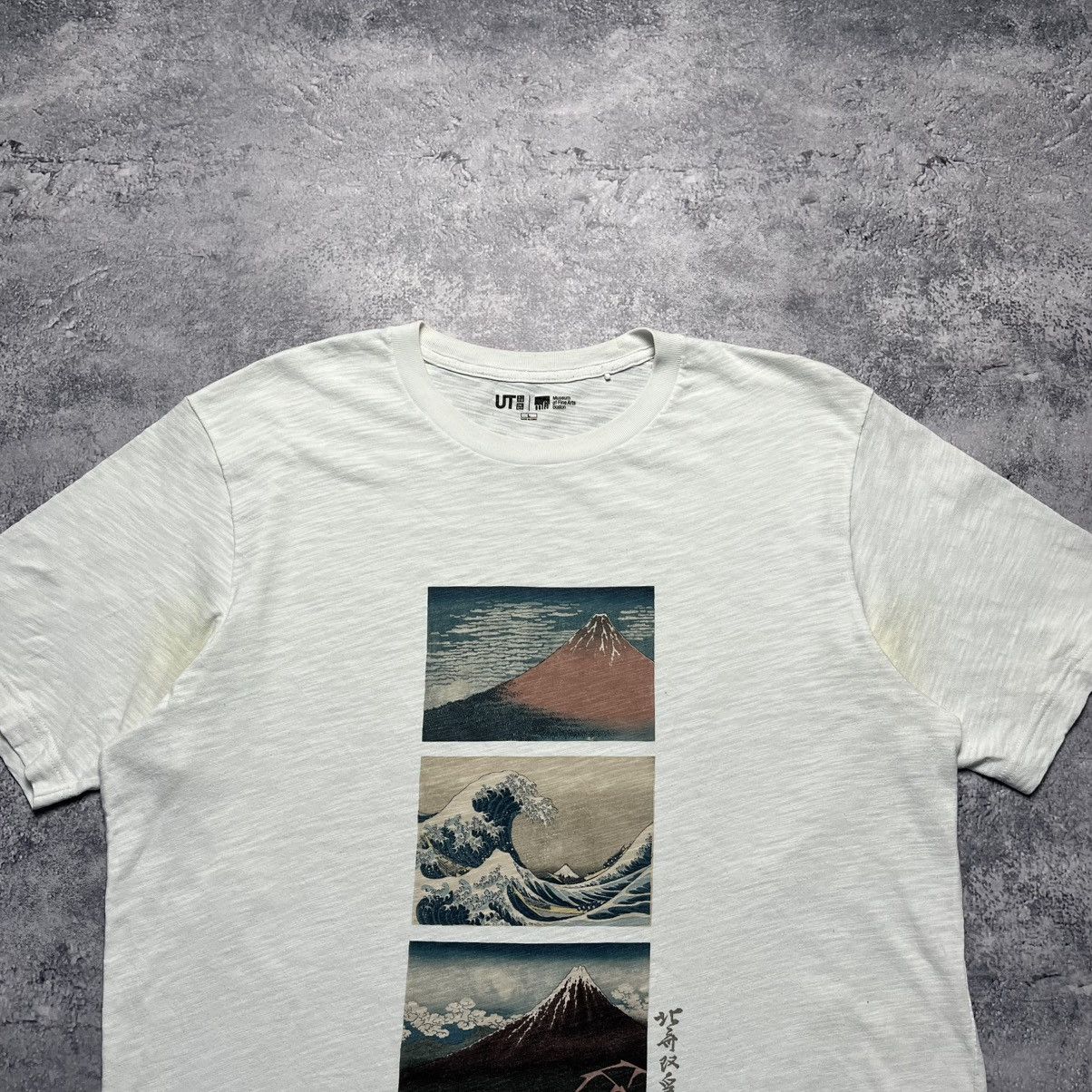 Uniqlo × Vintage Uniqlo X Museum Of Fine Arts Boston White Tee Japanese Y2K Size US L / EU 52-54 / 3 - 2 Thumbnail