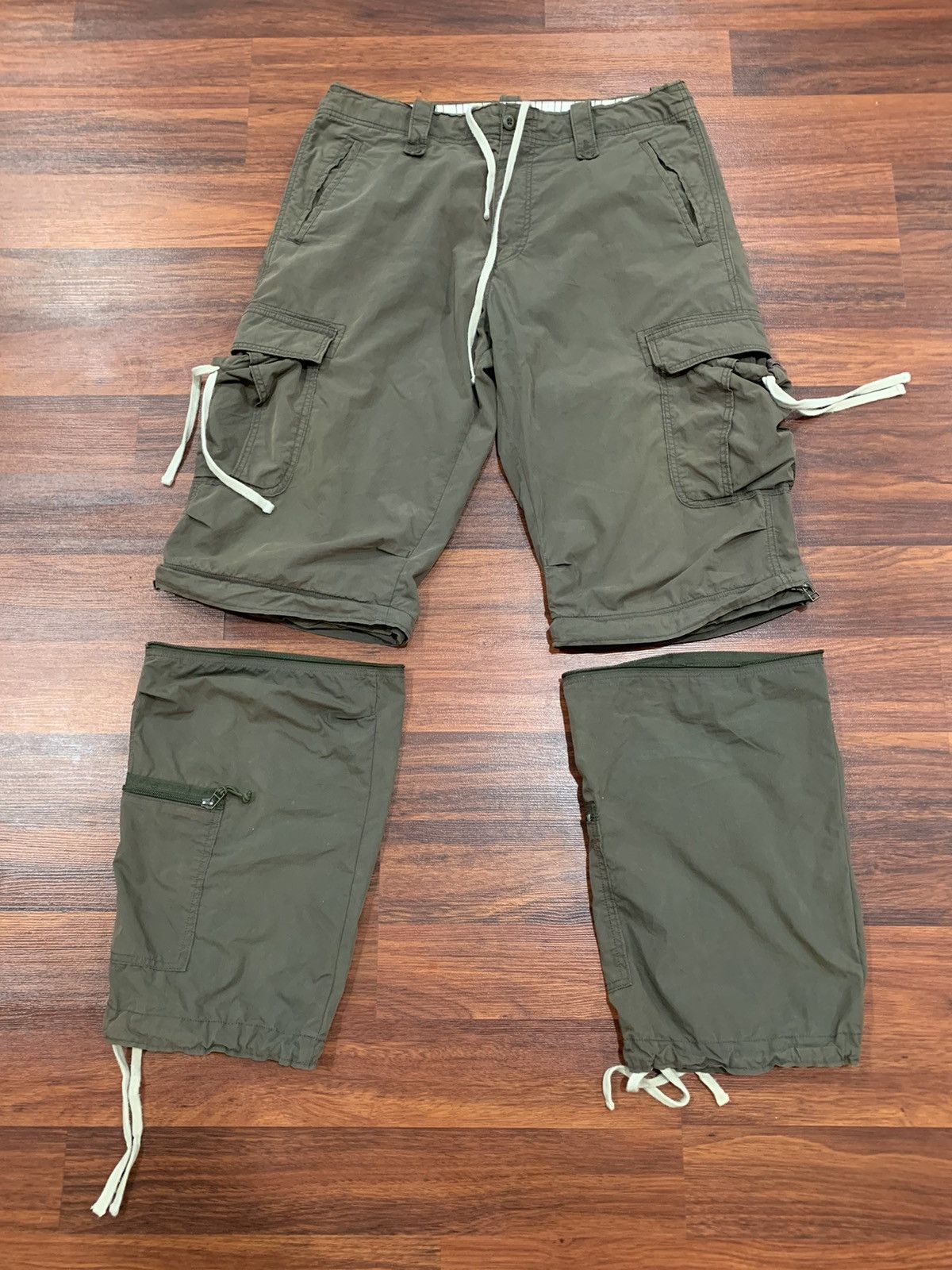 If Six Was Nine Sunny Cloud Baggy Cargo Pants Size US 37 - 2 Thumbnail