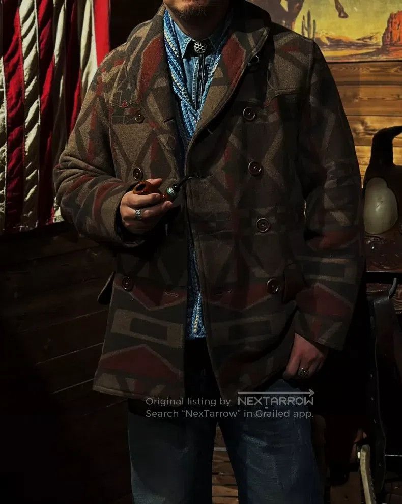 RRL Ralph Lauren RRL Ralph Lauren Anniversary runway commemorative Indian b Size US L / EU 52-54 / 3 - 1 Thumbnail
