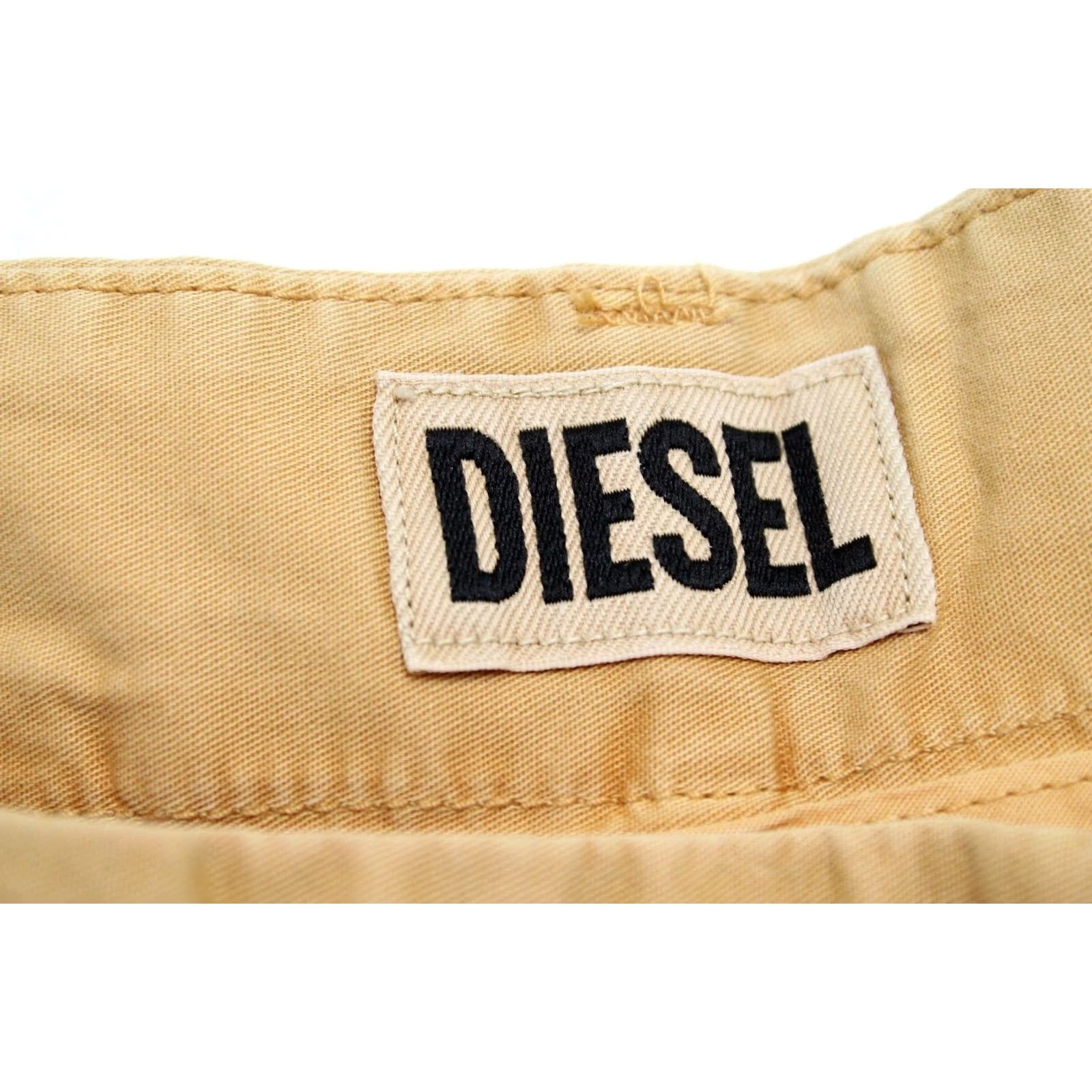 Diesel Diesel Trousers Men W26 Zip Fly Logo Cinch Sides Faded Pleated Button Cuffs Size US 26 / EU 42 - 5 Thumbnail