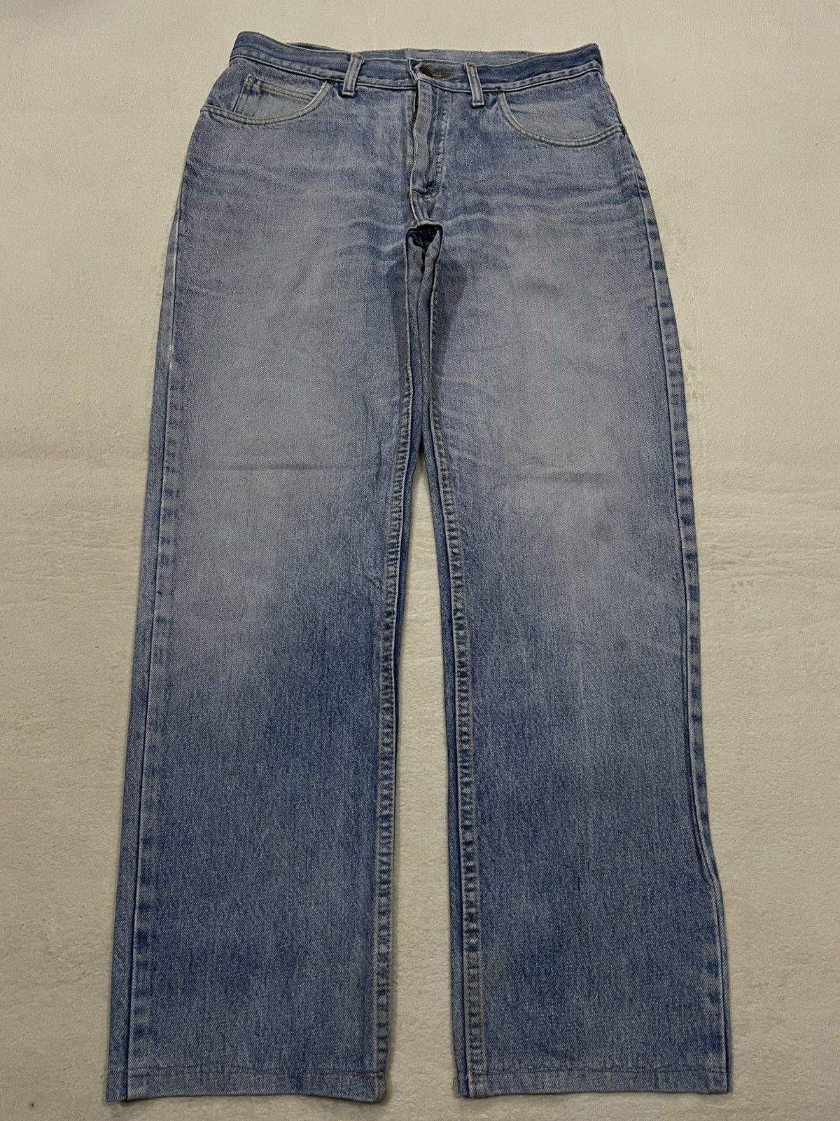 Lee Vintage Lee Riders Japanese Brand Sand Washed Faded Jeans Size US 32 / EU 48 - 1 Thumbnail