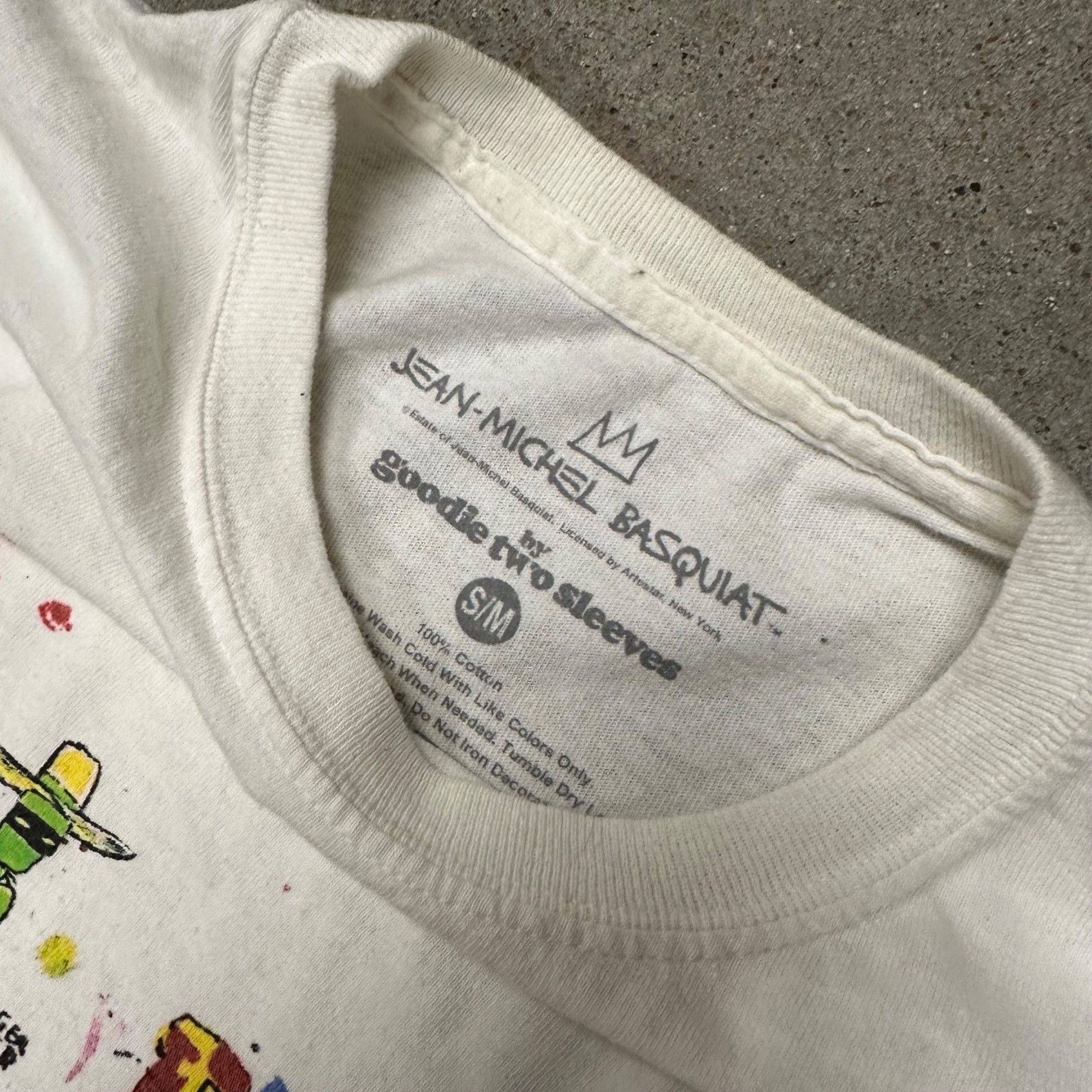Jean-Michel Basquiat × Vintage Vintage Y2K Jean Basquiat Art Shirt Size US M / EU 48-50 / 2 - 2 Thumbnail