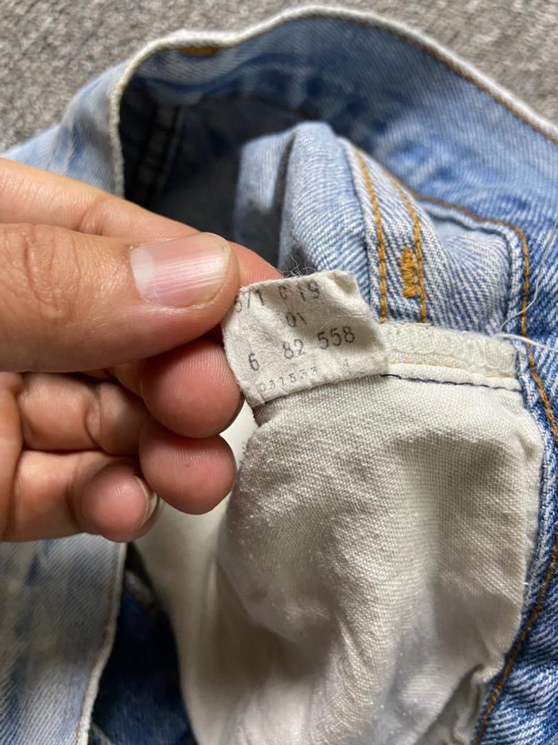 Levi's Levis Regular Fit Denim Jeans (186) Size US 28 / EU 44 - 7 Thumbnail