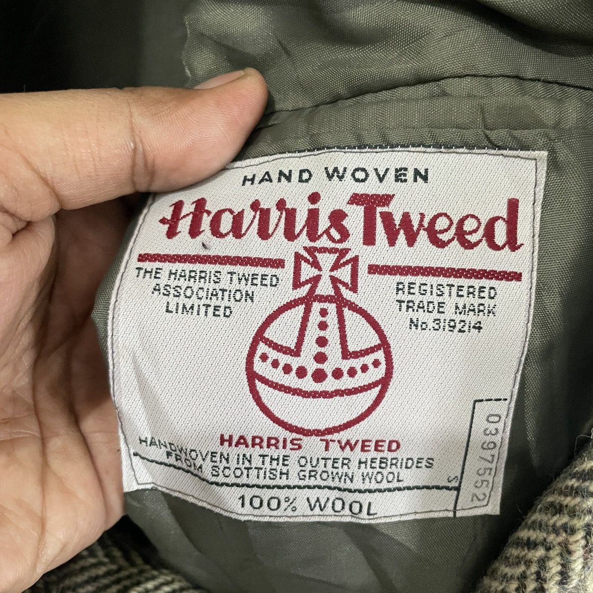 Harris Tweed Vintge Harris Tweed Coat Jacket Size US M / EU 48-50 / 2 - 5 Thumbnail