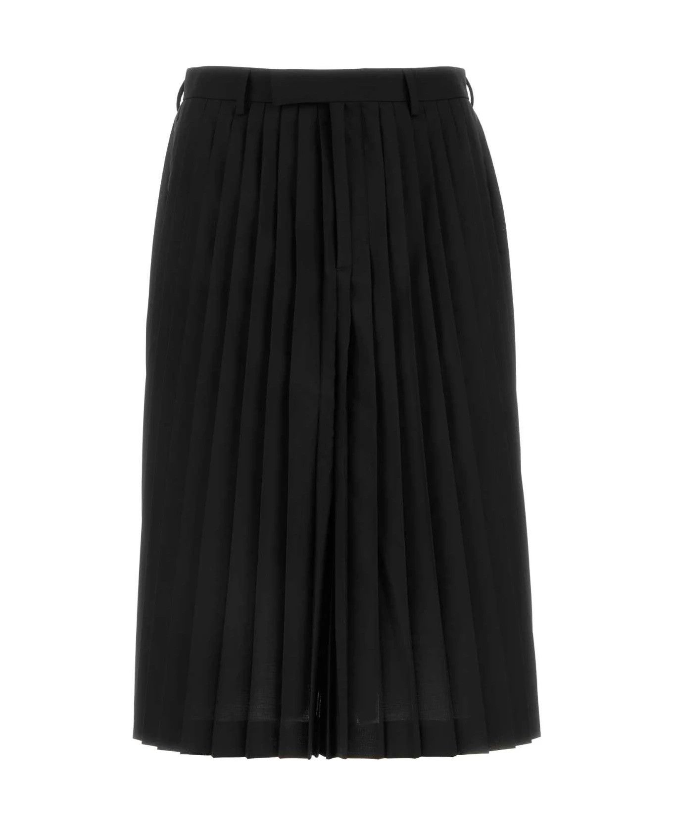 Fendi o1s1wg110226 Bermuda Short in Black Size US 30 / EU 46 - 1 Thumbnail
