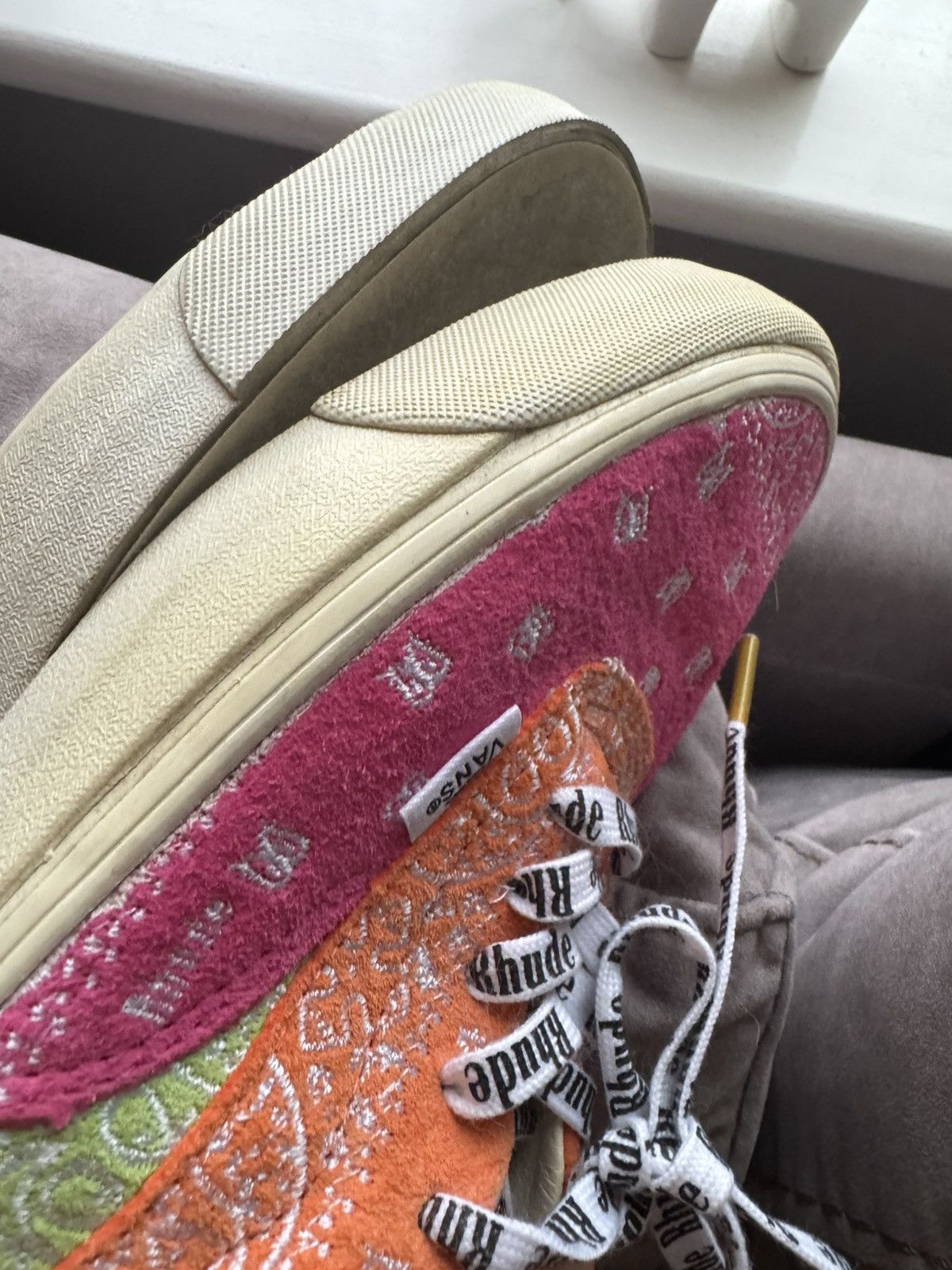 Rhude × Vans VANS x RHUDE sneakers shoes size US8 study all photos descri Size US 8 / EU 41 - 5 Thumbnail