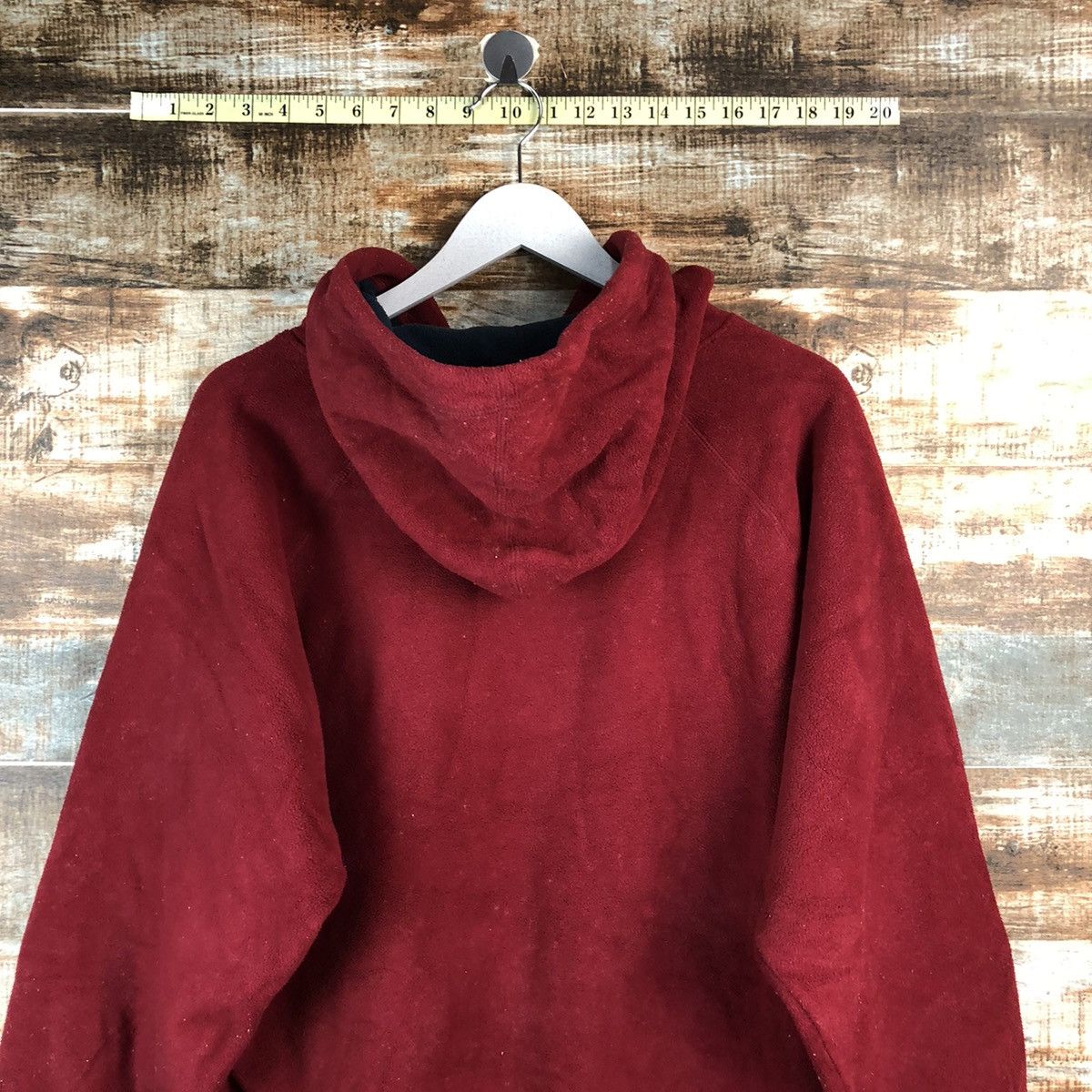 Hang Ten × Vintage Hang Ten vintage spell out Red Hoodie #A2508 Size US M / EU 48-50 / 2 - 14 Thumbnail