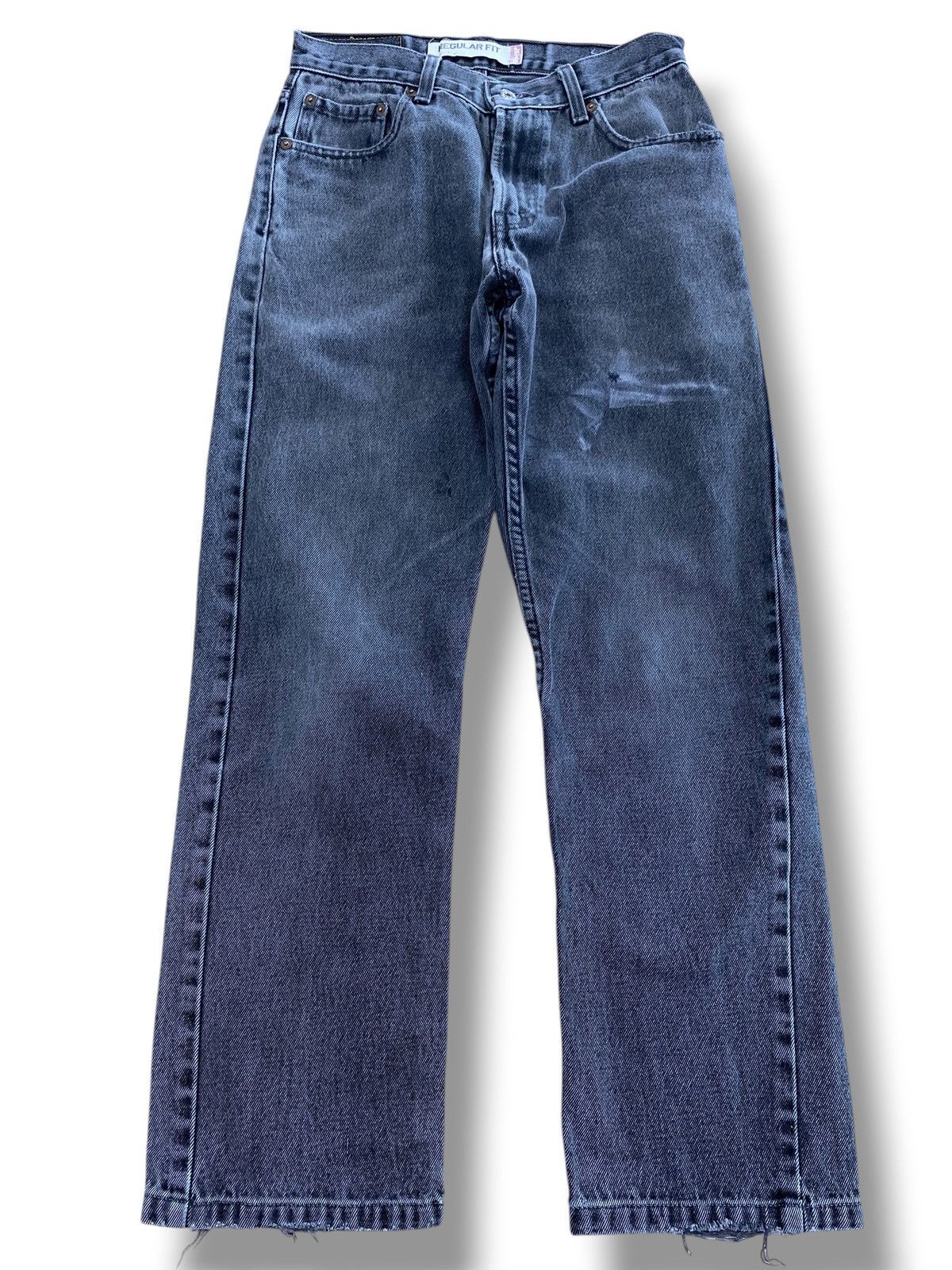 Levi's Levi’s Brand Acid Black Wash Style Regular Fit Size US 28 / EU 44 - 1 Thumbnail