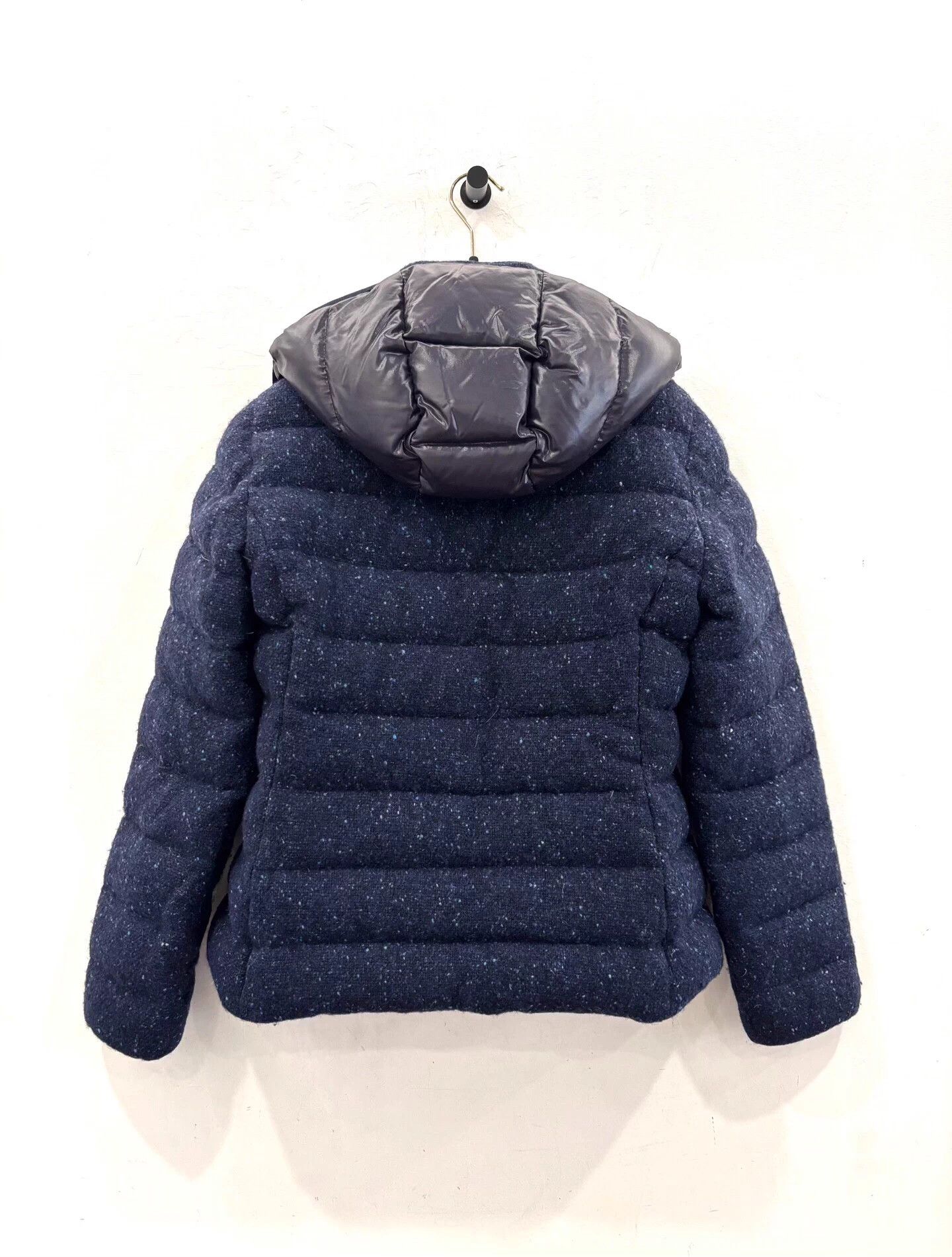 Moncler Moncler Astere Women's Navy Snowflake Down Jacket Size S / US 4 / IT 40 - 2 Thumbnail