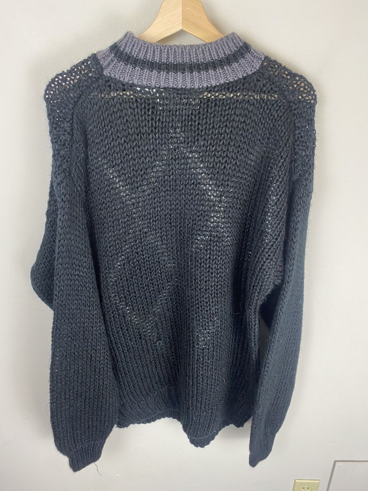 Vintage Vintage Diamond Crown Knit Sweater Size US L / EU 52-54 / 3 - 1 Thumbnail
