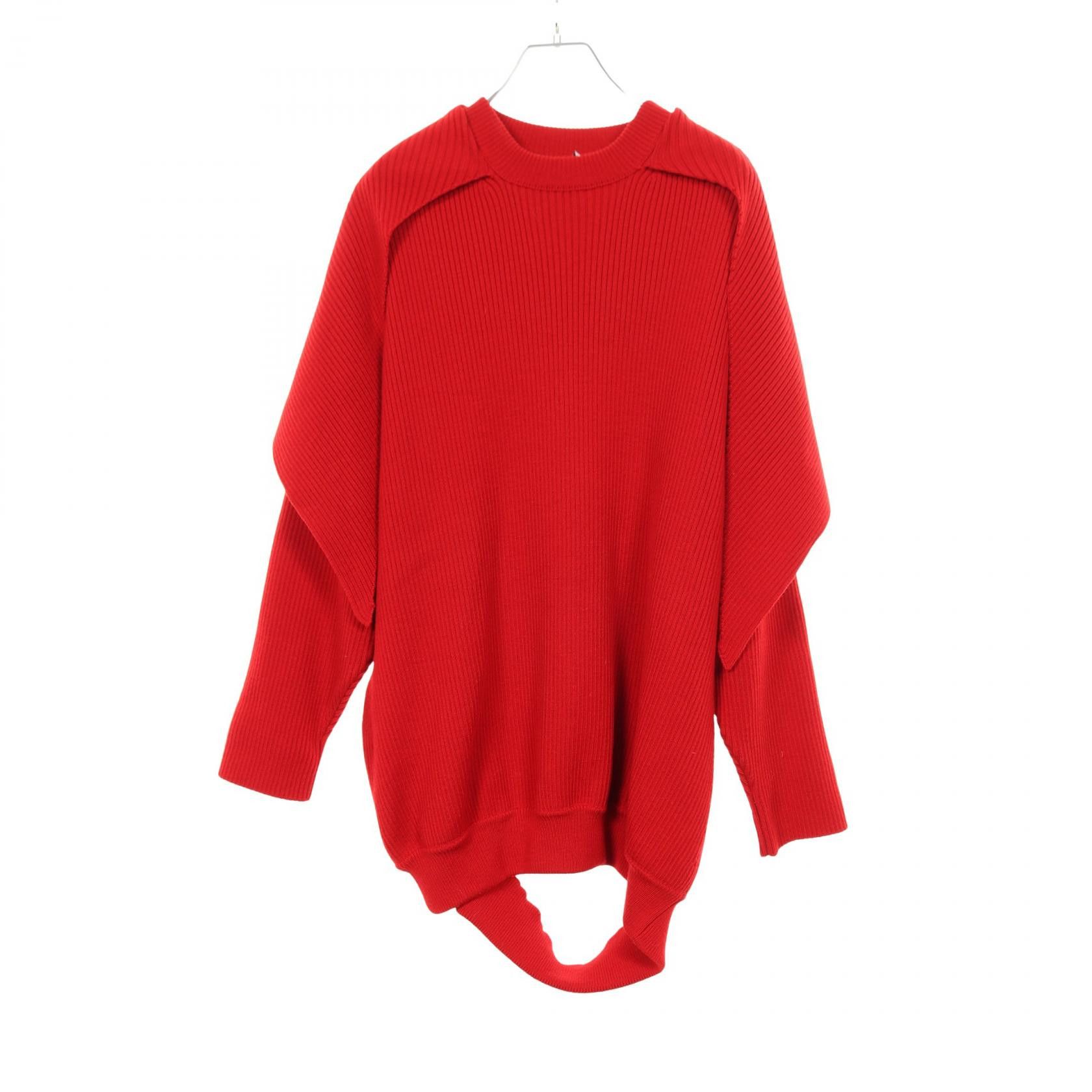 Balenciaga Balenciaga Balenciaga Wool Knit Top Textile Tops DUTY FREE for USA Size ONE SIZE - 1 Thumbnail