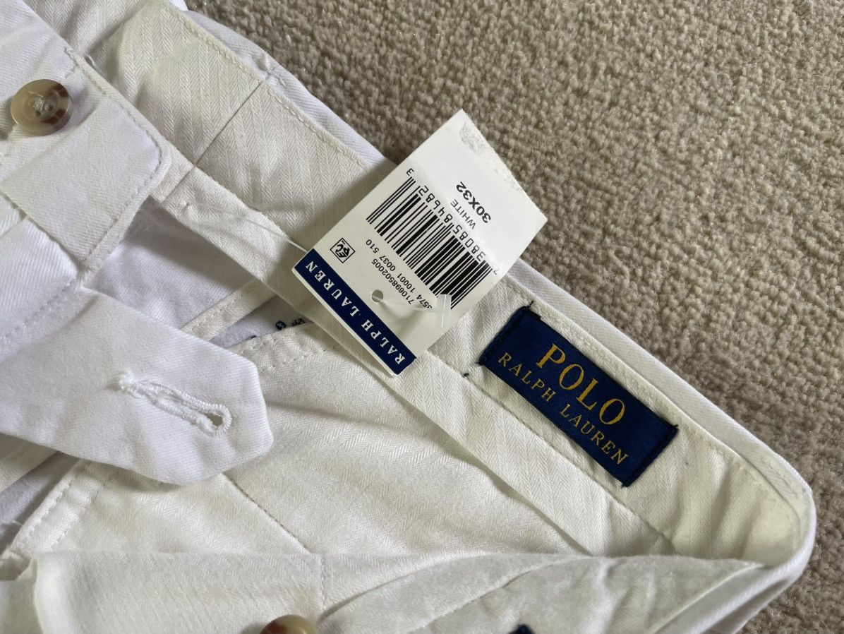 Polo Ralph Lauren Polo Ralph Lauren mens white pants 30x32 anchor NWT Size US 30 / EU 46 - 2 Thumbnail