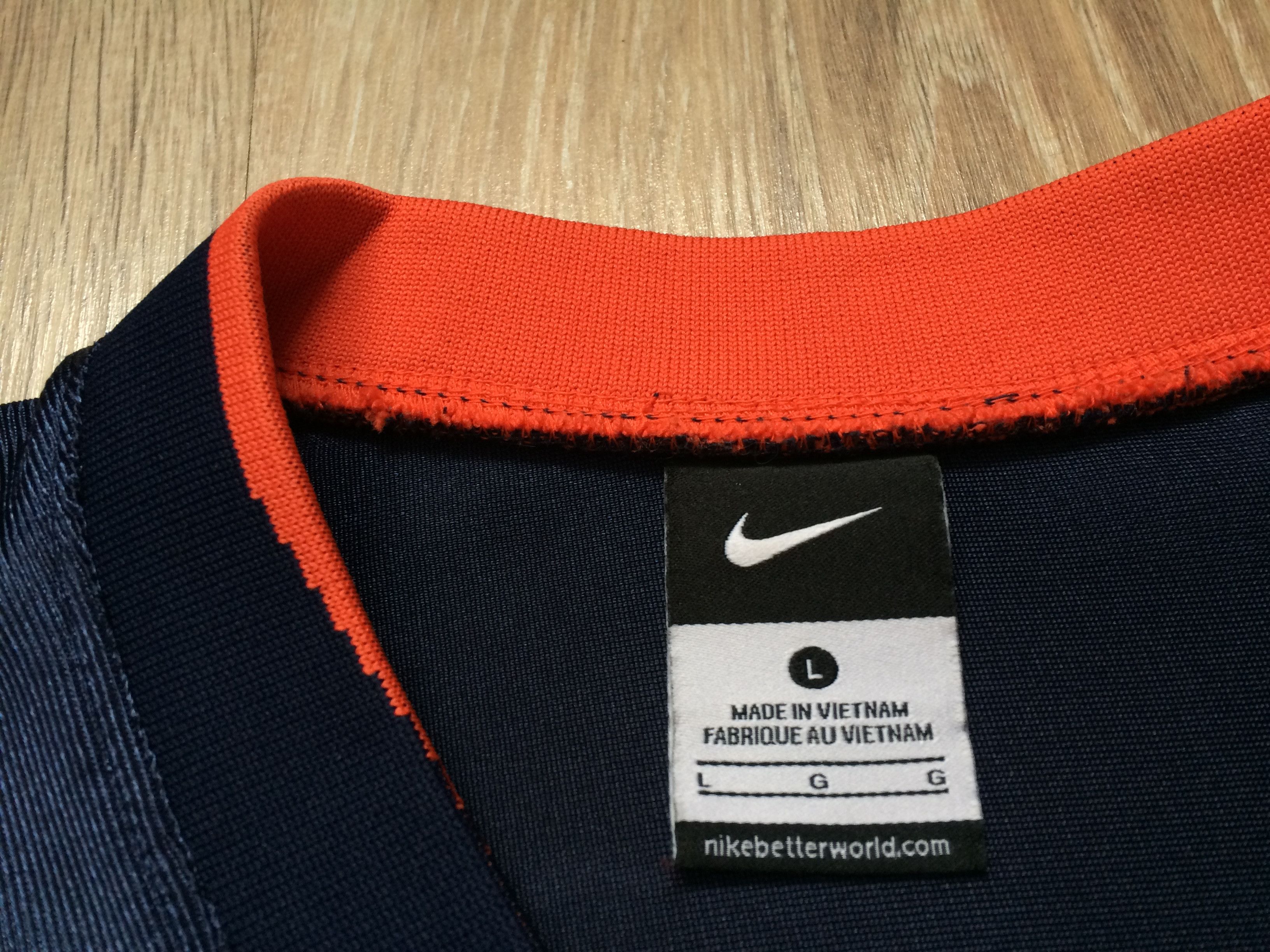 NFL × Nike × Vintage Vintage Nike NFL Syracuse Orange #44 Jersey Size US L / EU 52-54 / 3 - 6 Thumbnail