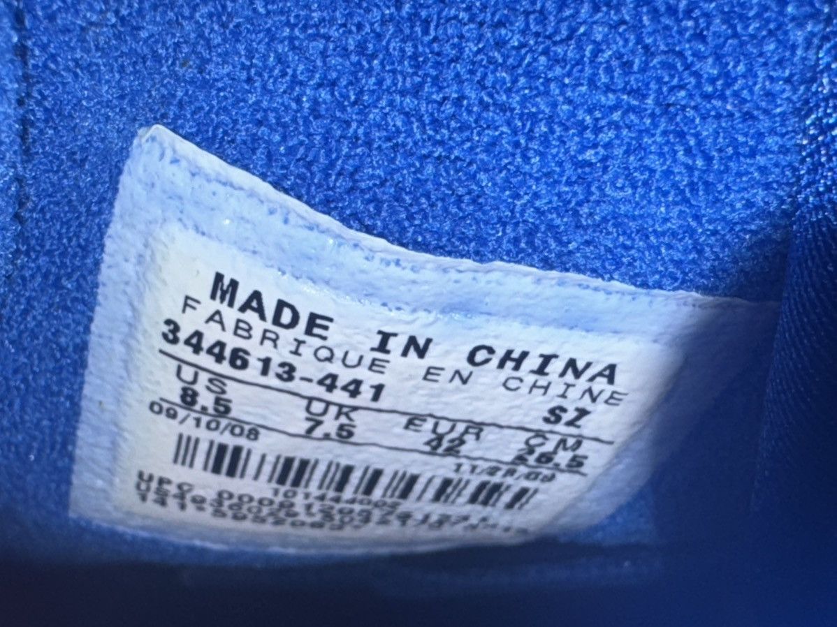 Jordan Brand 2009 8.5 Air Jordan 1 Retro High “Sapphire” Blue Blueprint Size US 8.5 / EU 41-42 - 8 Thumbnail