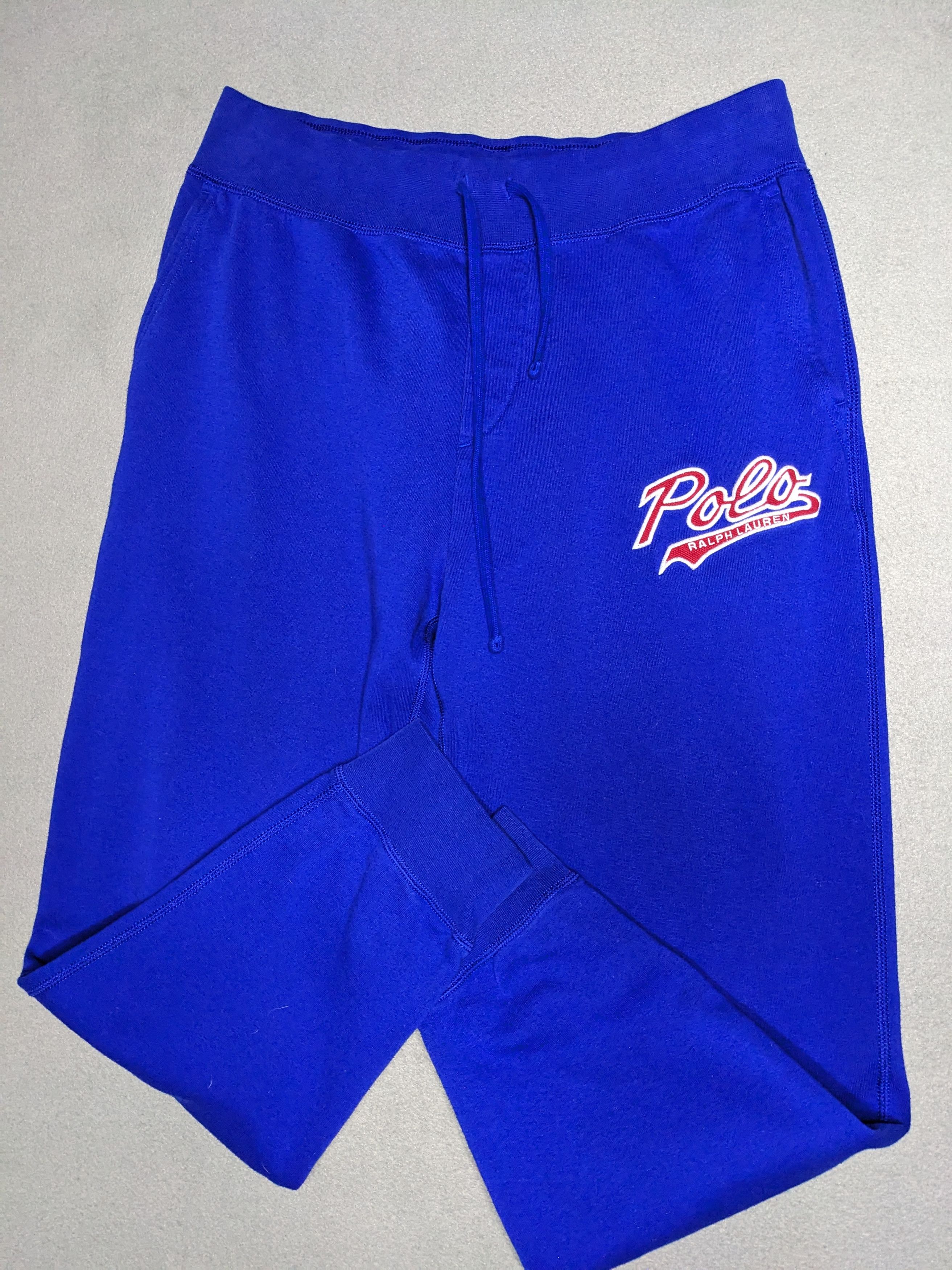 Polo Ralph Lauren Polo Ralph Lauren Script Jogger Sweatpants Mens Blue Red Size US 32 / EU 48 - 1 Thumbnail