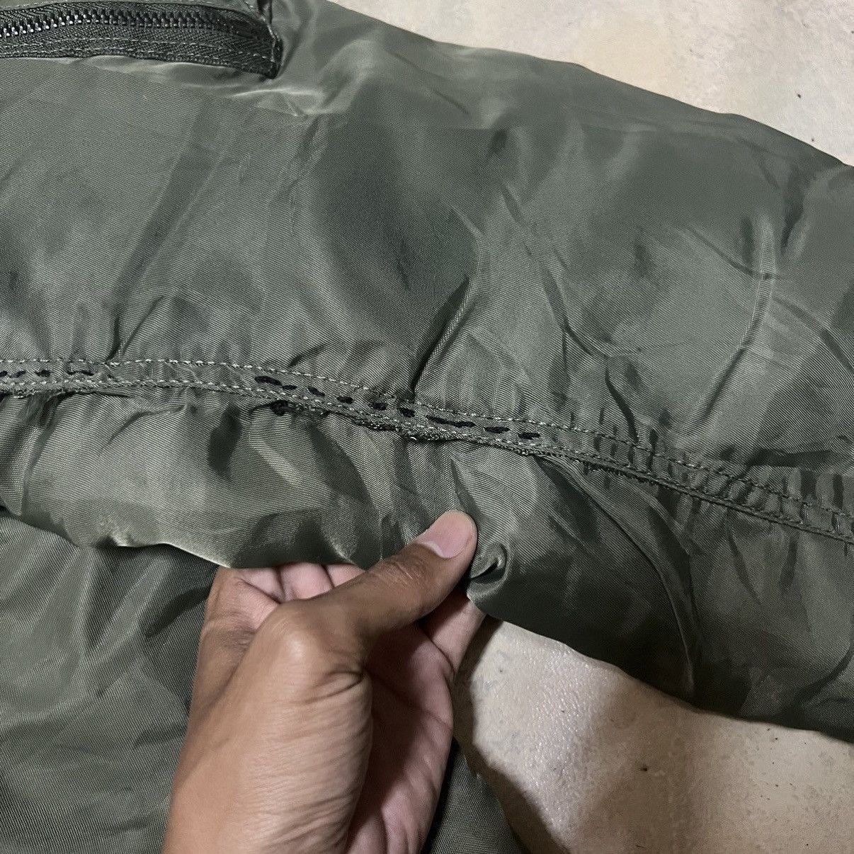 Avirex Vintage Avirex USA Big Logo Bomber Jacket Size US S / EU 44-46 / 1 - 5 Thumbnail
