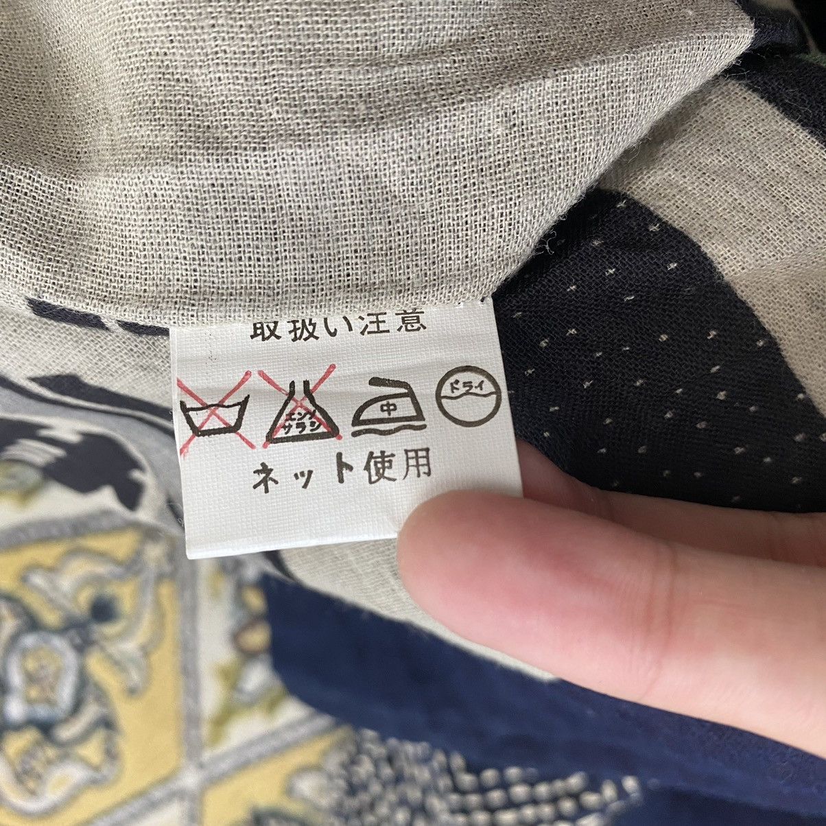 Japanese Brand CHICHIBUYA Japanese Brand Pop Art Design Button Up Blue Size M / US 6-8 / IT 42-44 - 5 Thumbnail