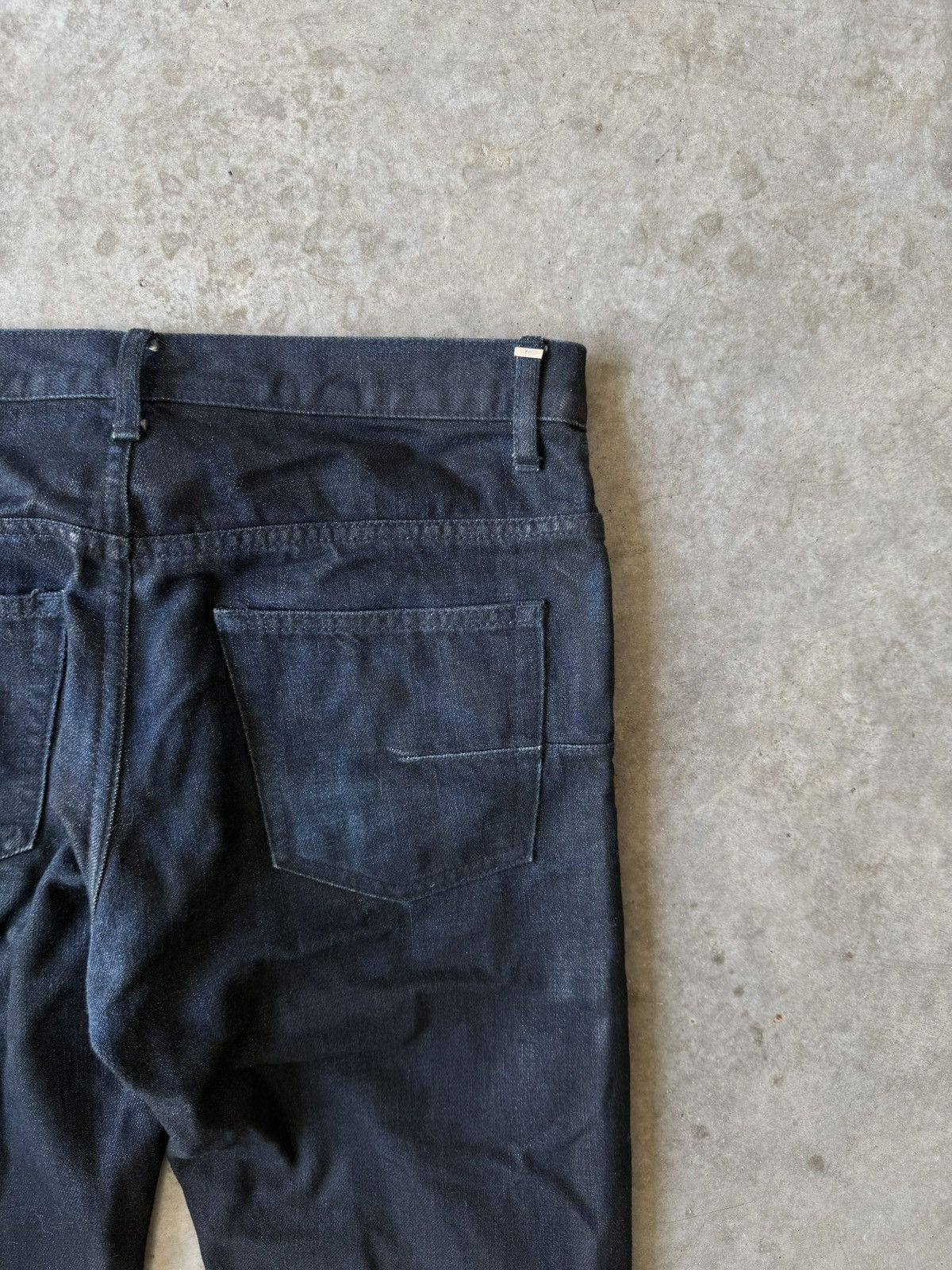 Dior Dior Homme AW08 Indigo Black Coated Denim Size US 28 / EU 44 - 10 Thumbnail