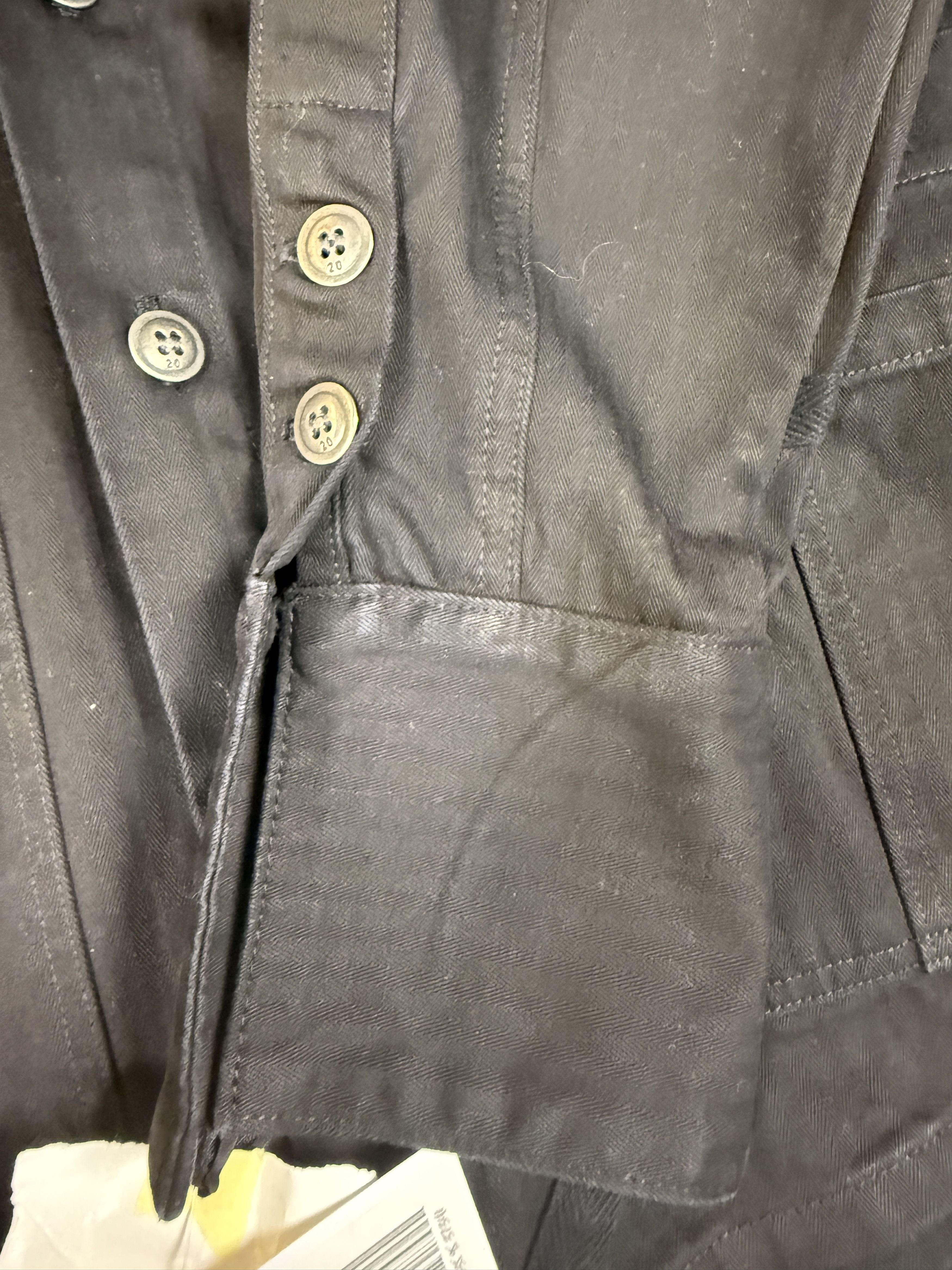 Greg Lauren $850 Greg Lauren Black Boxy Jacket Size US L / EU 52-54 / 3 - 6 Thumbnail
