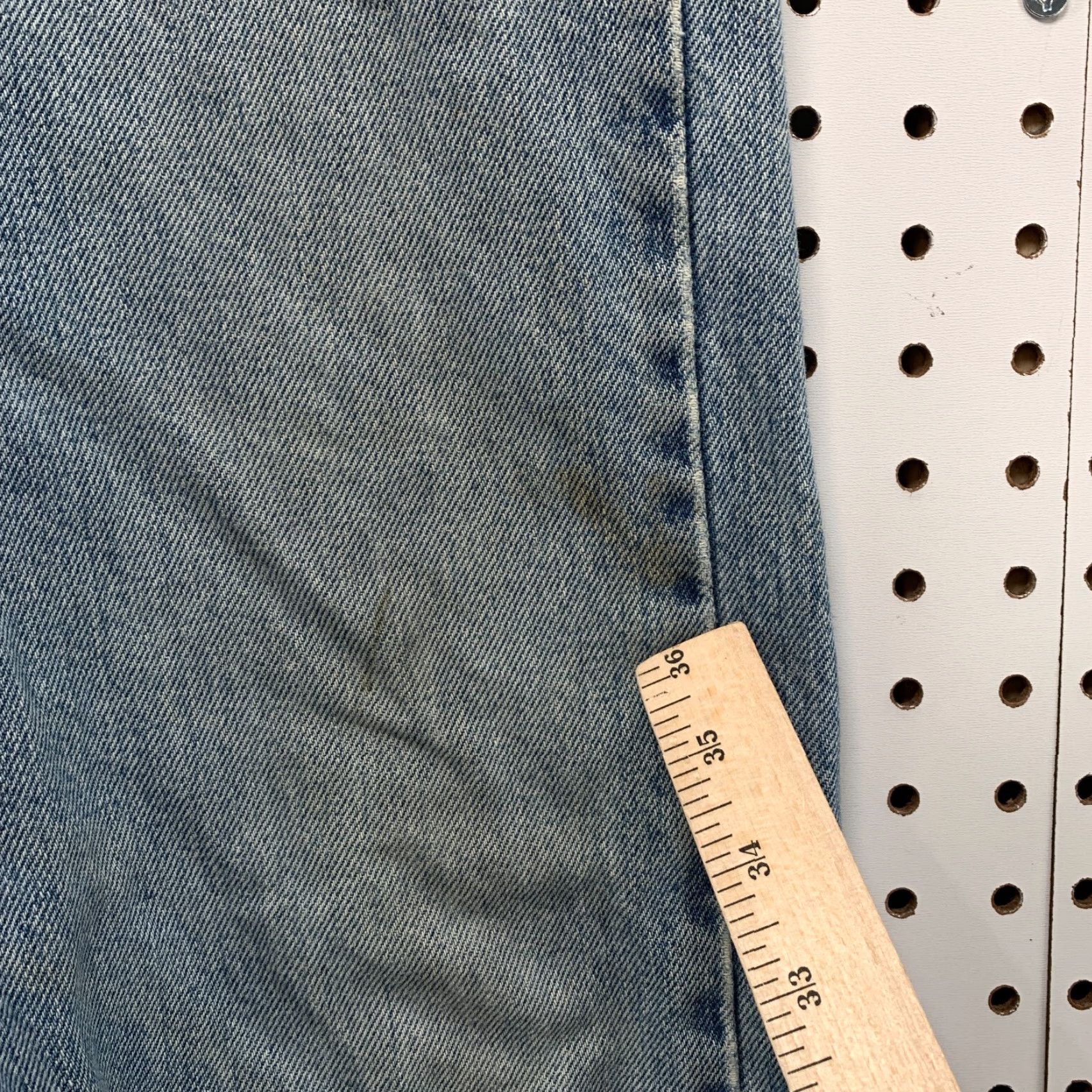Levi's VINTAGE Levi's 505 Blue Denim Jeans Straight Leg Regular Fit 28x35 USA Mens Size US 28 / EU 44 - 7 Thumbnail