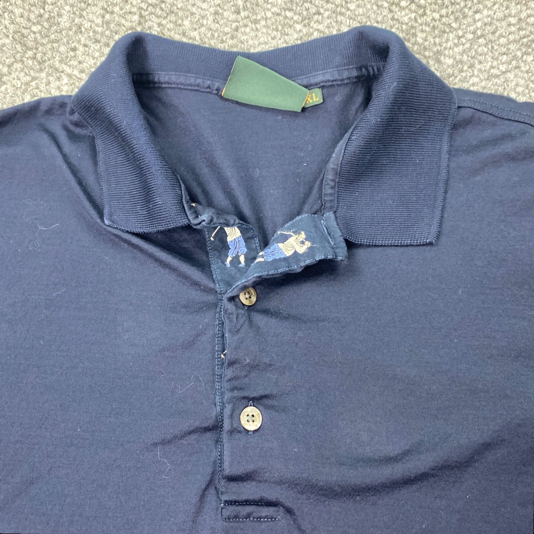 Vintage VINTAGE Bobby Jones Collection Polo Shirt Mens XL Blue Embroidered Golf Polo Shirt Size US XL / EU 56 / 4 - 2 Thumbnail