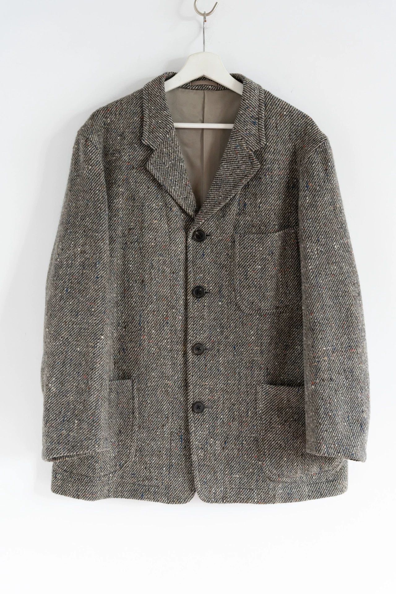 Yohji Yamamoto Multi-Color Textured Button-Up Jacket Size M Size US M / EU 48-50 / 2 - 1 Thumbnail