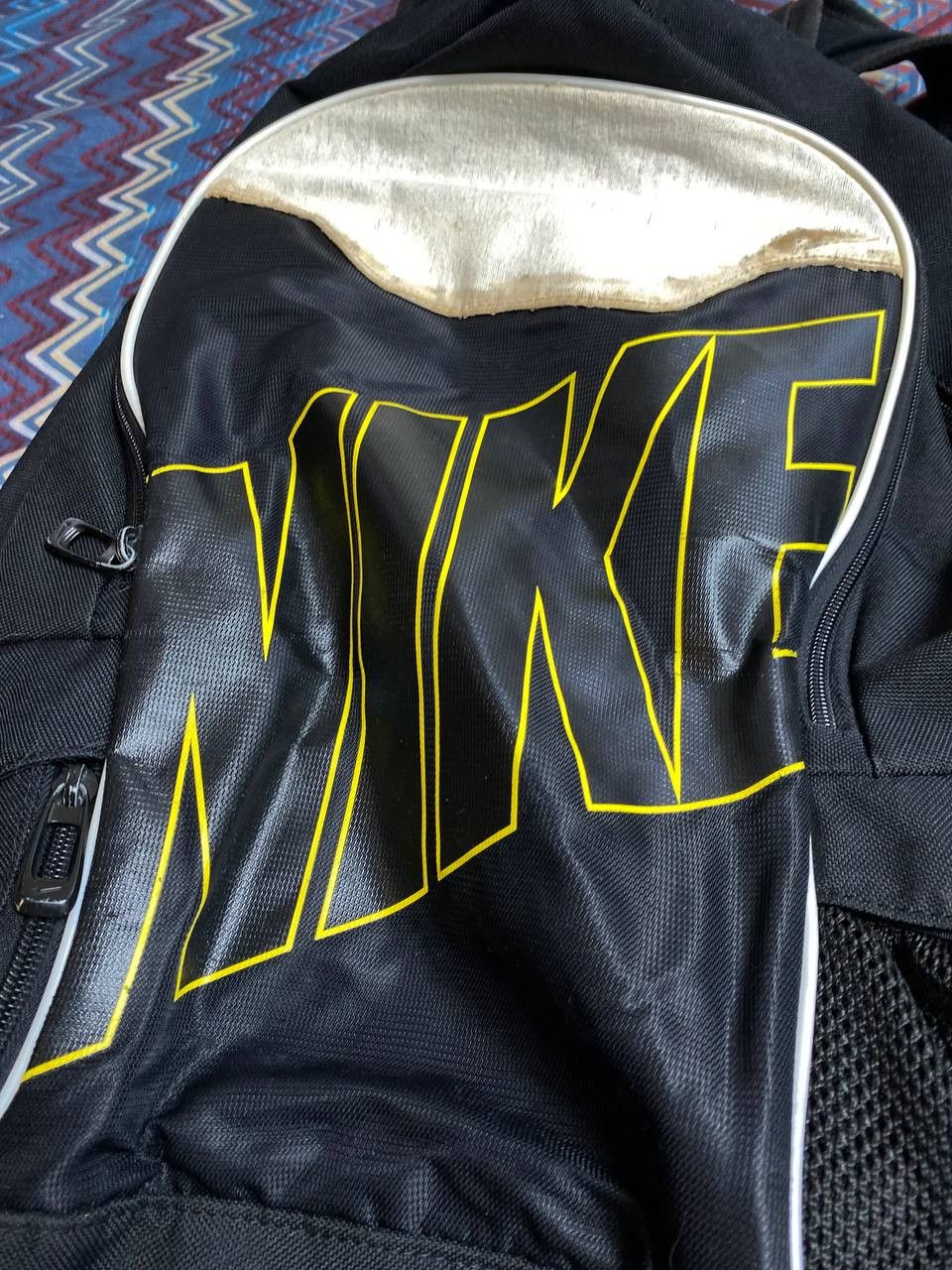 Nike Backpacks Vintage Nike big logo black streetwear Y2K Size ONE SIZE - 5 Thumbnail
