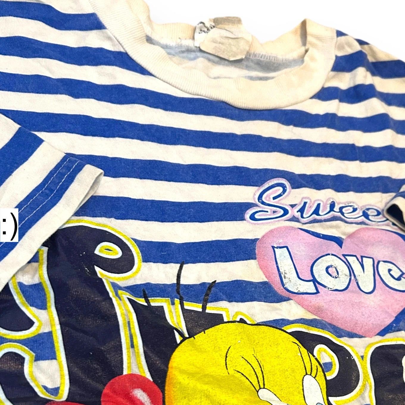 Cartoon Network Vintage 90s Looney Tunes Tweetie Pie T Shirt Size US M / EU 48-50 / 2 - 2 Thumbnail