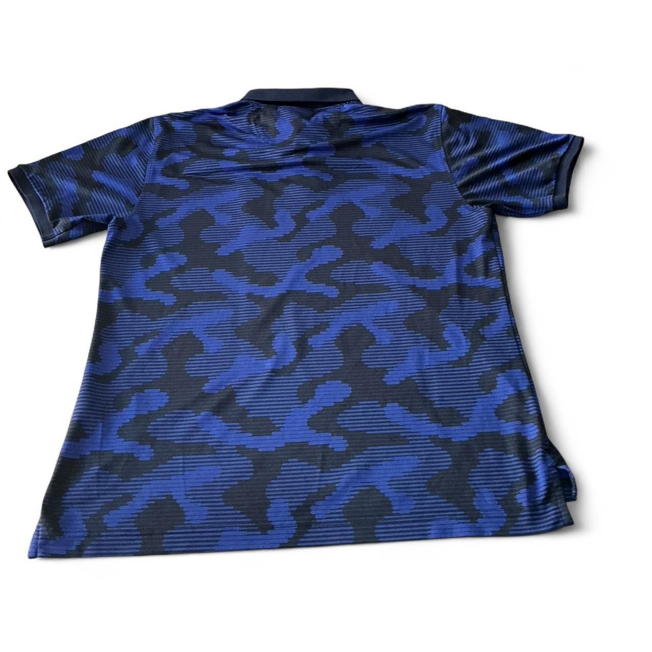 Psycho Bunny Psycho Bunny Camo Golf Polo (XL) – Blue & Black Size US XL / EU 56 / 4 - 3 Thumbnail