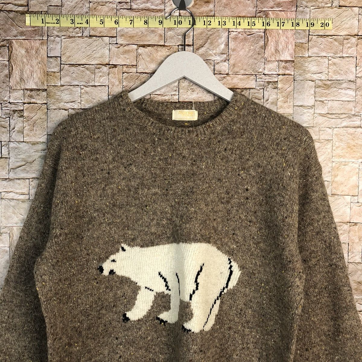 Avenue Avenue Foch Brown bear Knitwear mohair #A915 Size S / US 4 / IT 40 - 5 Thumbnail