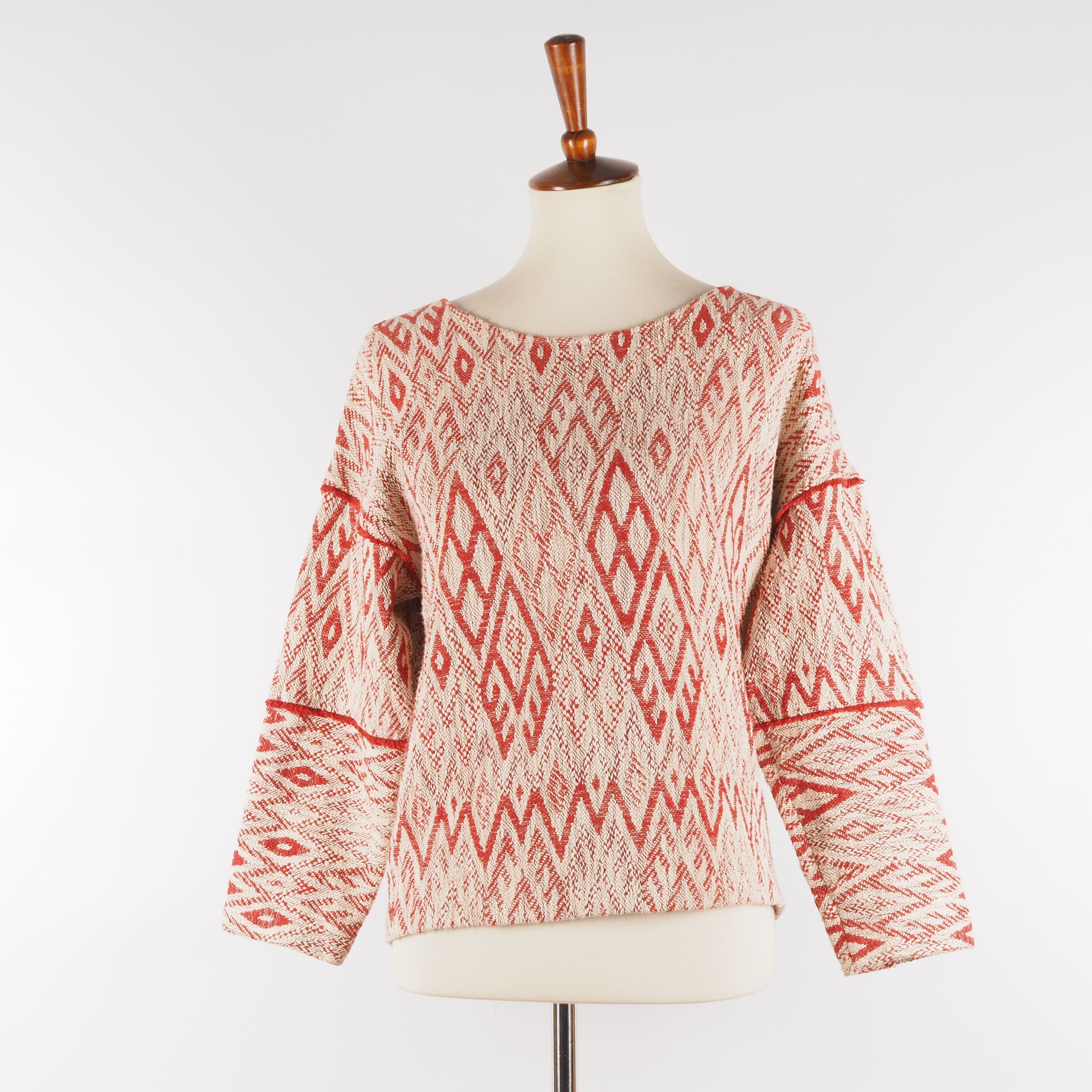 ba&sh Ba&sh Gaby Cozy Cotton Pullover Sweater Top Size XS / US 0-2 / IT 36-38 - 3 Thumbnail