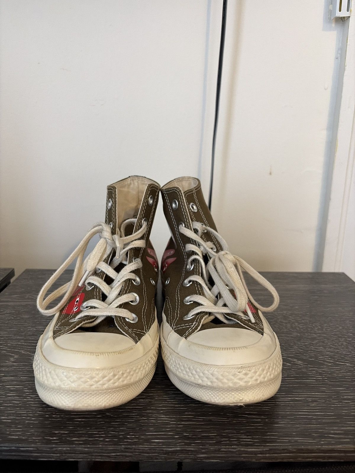 Comme des Garcons PLAY × Converse Comme des Garçons Size US 8 / IT 38 - 3 Thumbnail