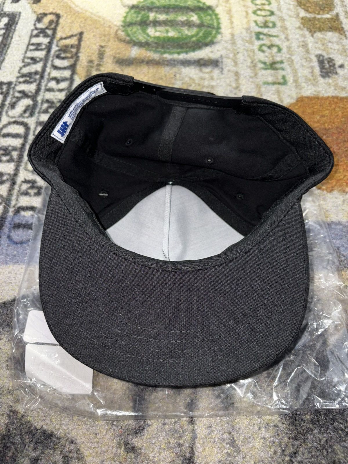 Undefeated Undefeated Icon Stencil Snapback Black Size ONE SIZE - 4 Thumbnail