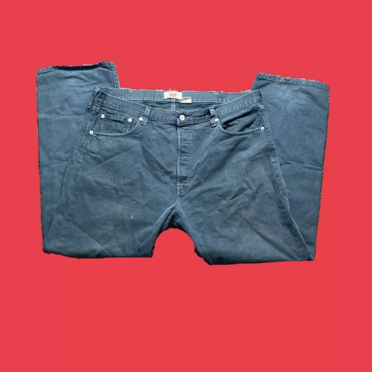Levi's × Vintage Vintage Levis 501 Navy Blue Jeans 40 Waist 30 Length Size US 40 / EU 56 - 2 Thumbnail