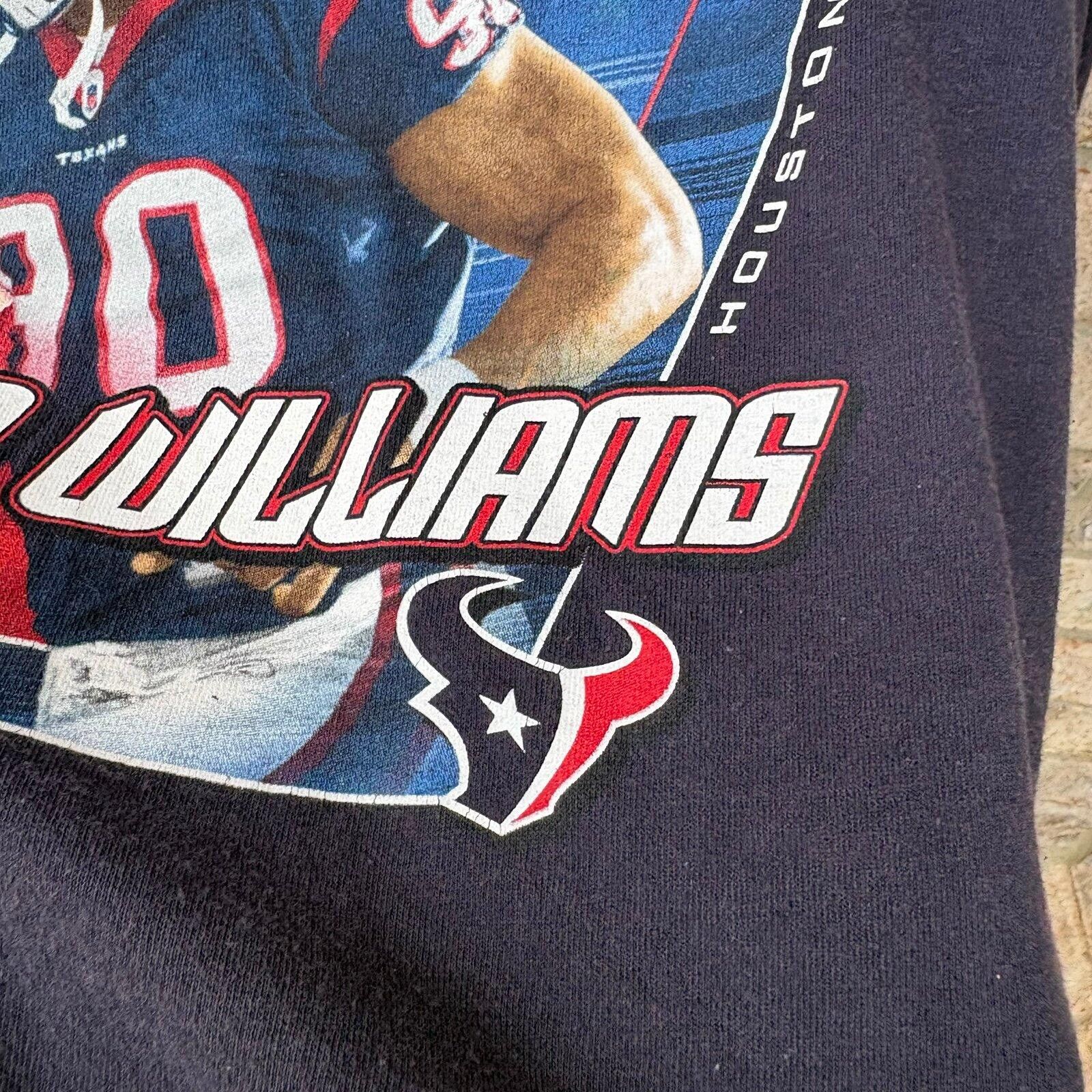 NFL Vintage Houston Texans Mario Williams player tee Size US XL / EU 56 / 4 - 5 Thumbnail