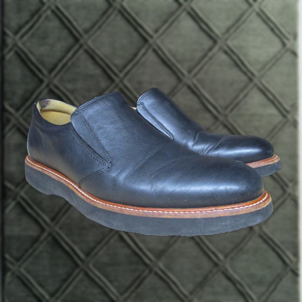 Samuel Hubbard Loafers Mens 8 M Black Leather Frequent Traveler Slip On Casual Men main image 3